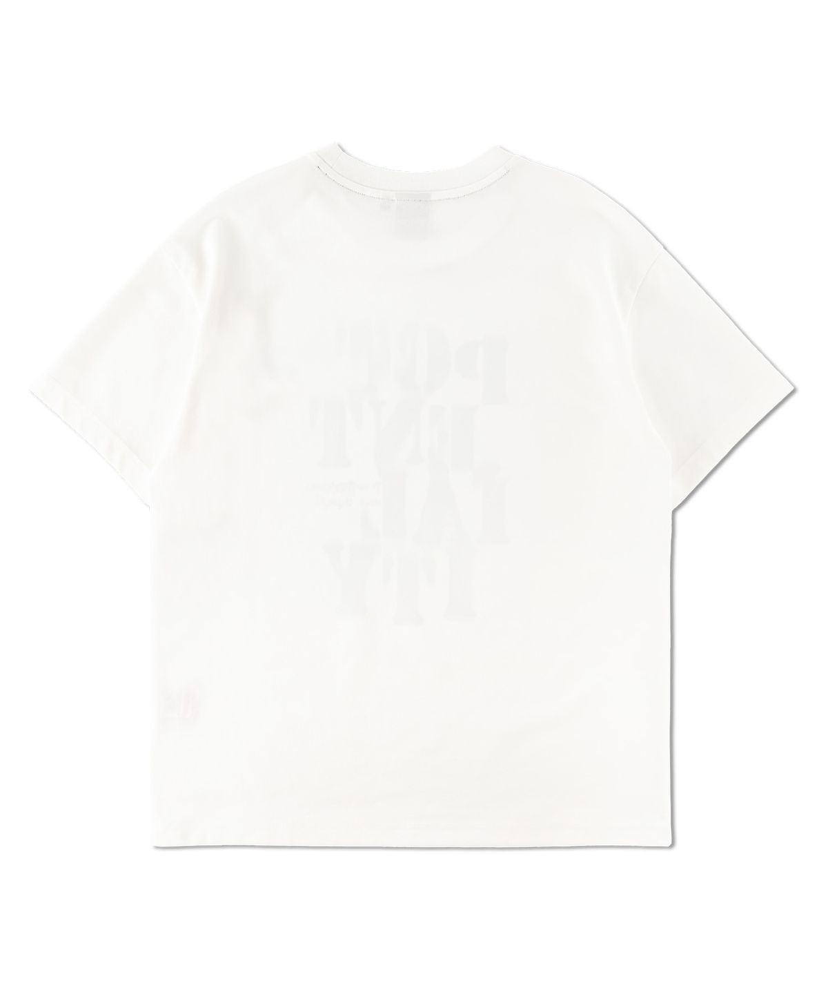 벙커버스터(BUNKERBUSTER) 그런지 레터링 프린트 반팔티 MQ7TU426_OFF WHITE