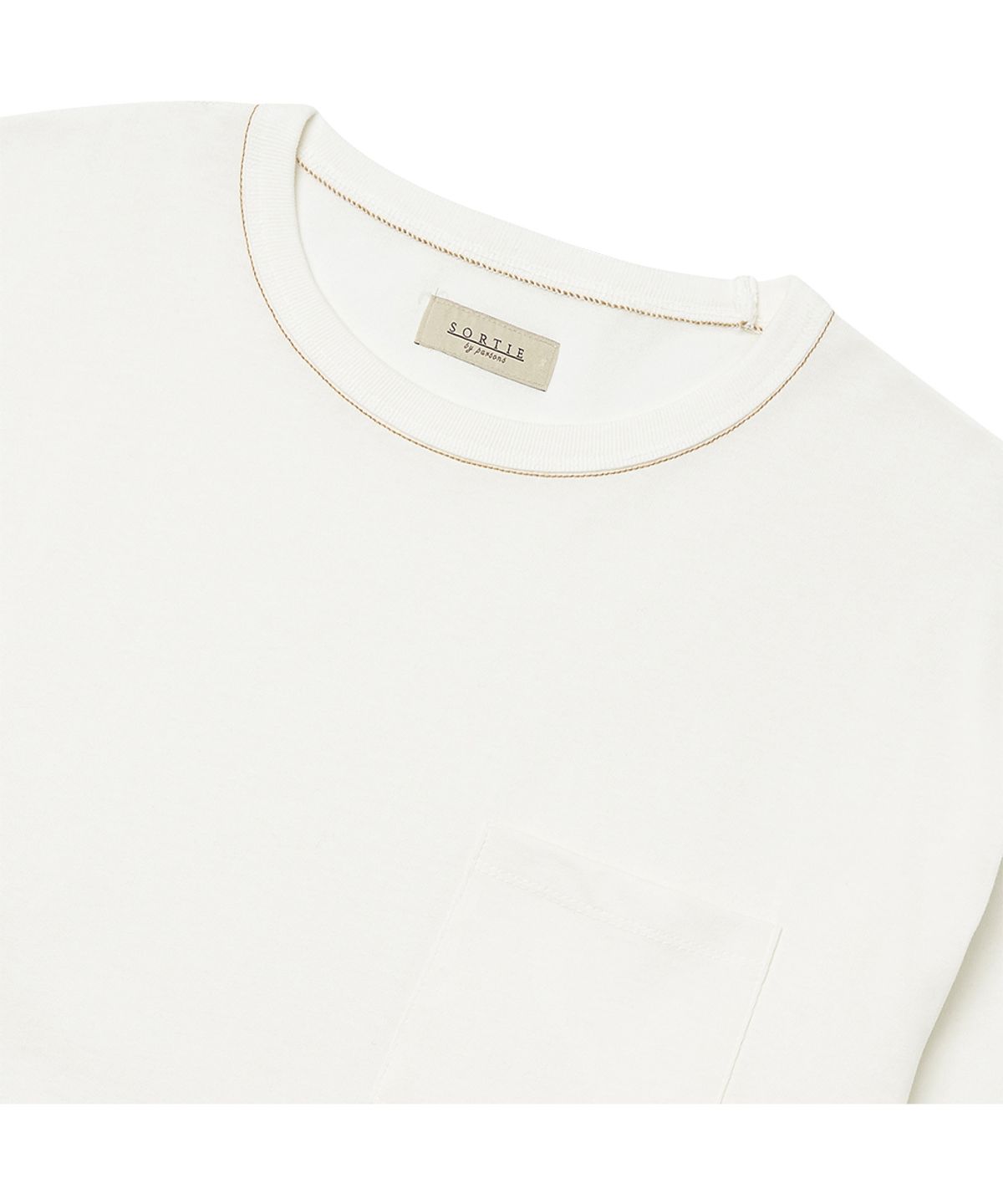 솔티(SORTIE) 3N605 Utility Poket Long Sleeve (White)