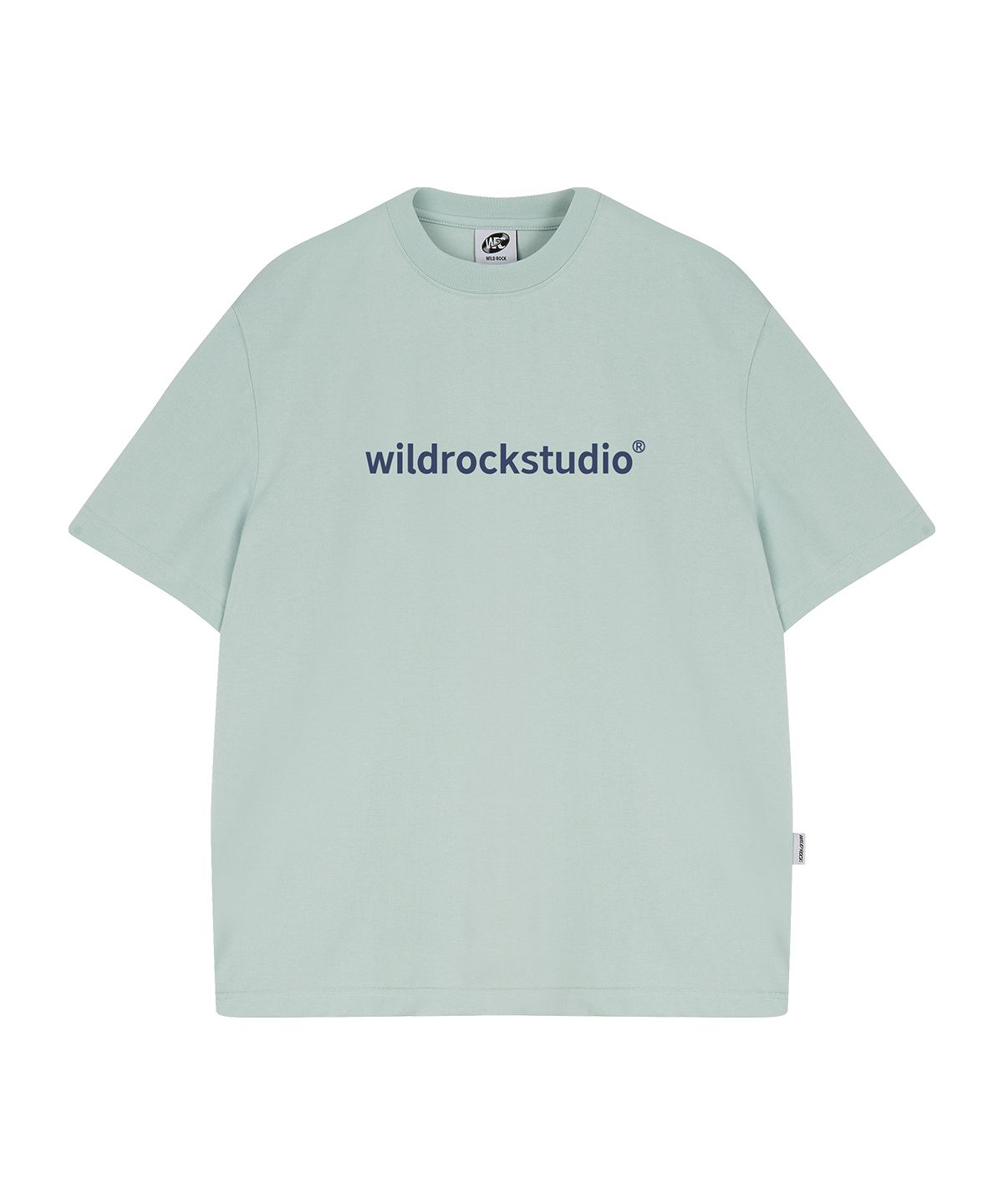 와일드락(WILDROCK) Standard Logo 쿨코튼 오버핏 반팔 티셔츠