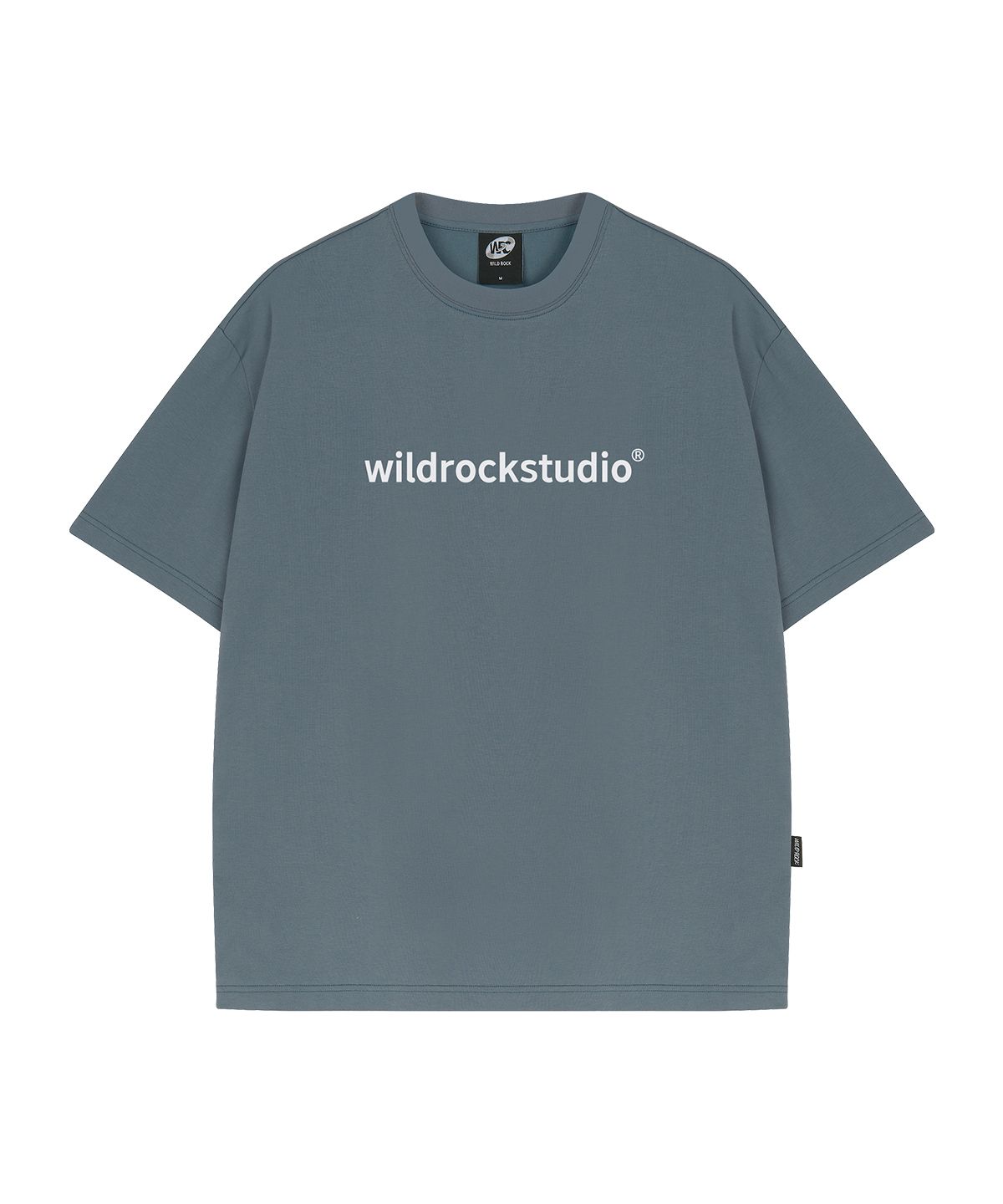 와일드락(WILDROCK) Standard Logo 쿨코튼 오버핏 반팔 티셔츠
