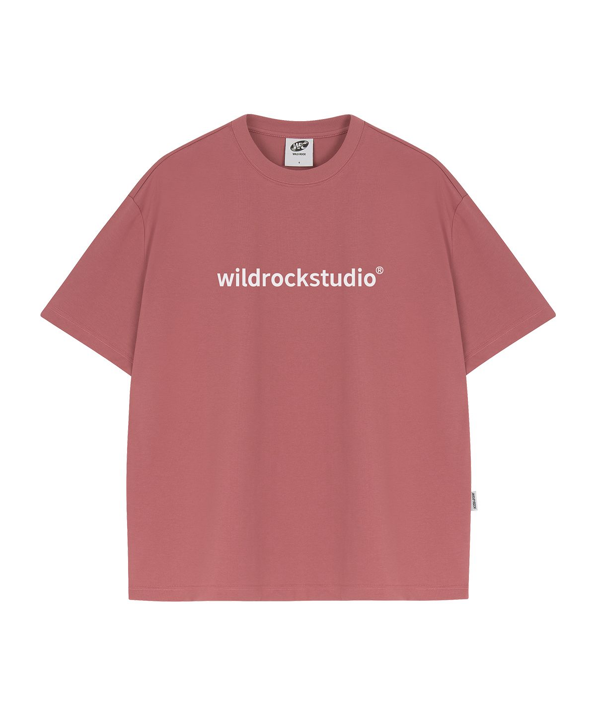 와일드락(WILDROCK) Standard Logo 쿨코튼 오버핏 반팔 티셔츠