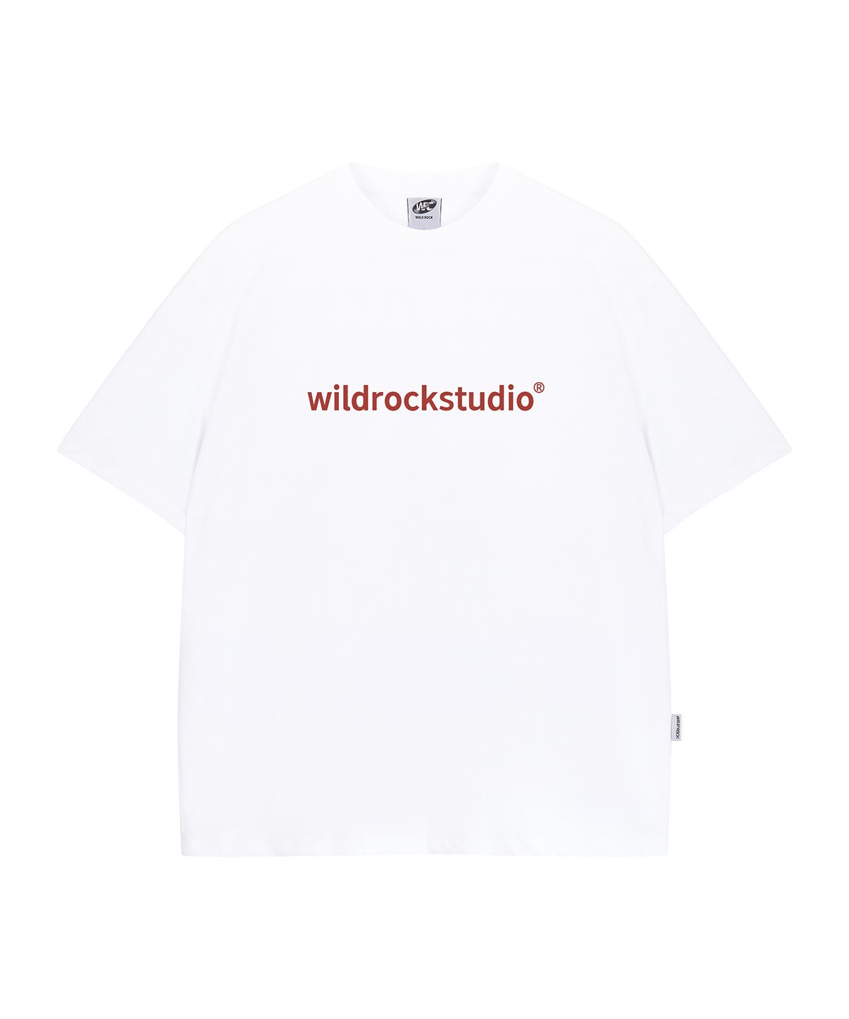 와일드락(WILDROCK) Standard Logo 쿨코튼 오버핏 반팔 티셔츠