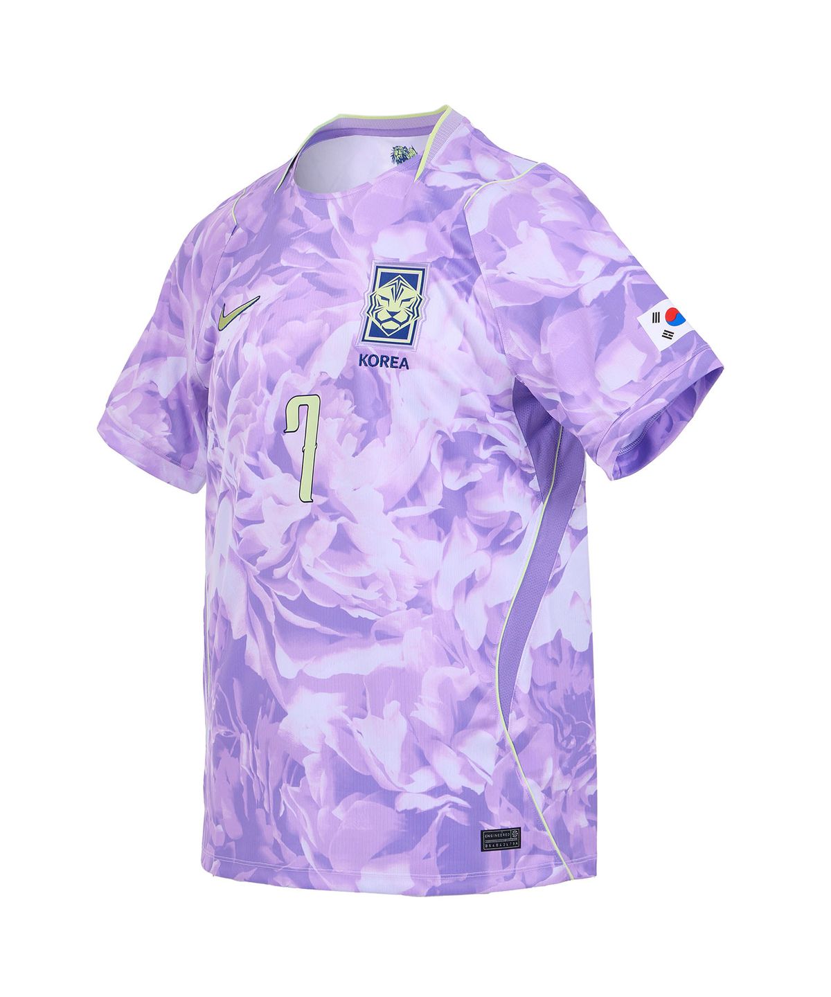 나이키(NIKE) [마킹] 대한민국 2026 스타디움 어웨이 드라이 핏 축구 레플리카 저지 M - 스페이스 퍼플:애미시스트 틴트:글로벌 블루:라이트 리퀴드 라임 / IB5386-567