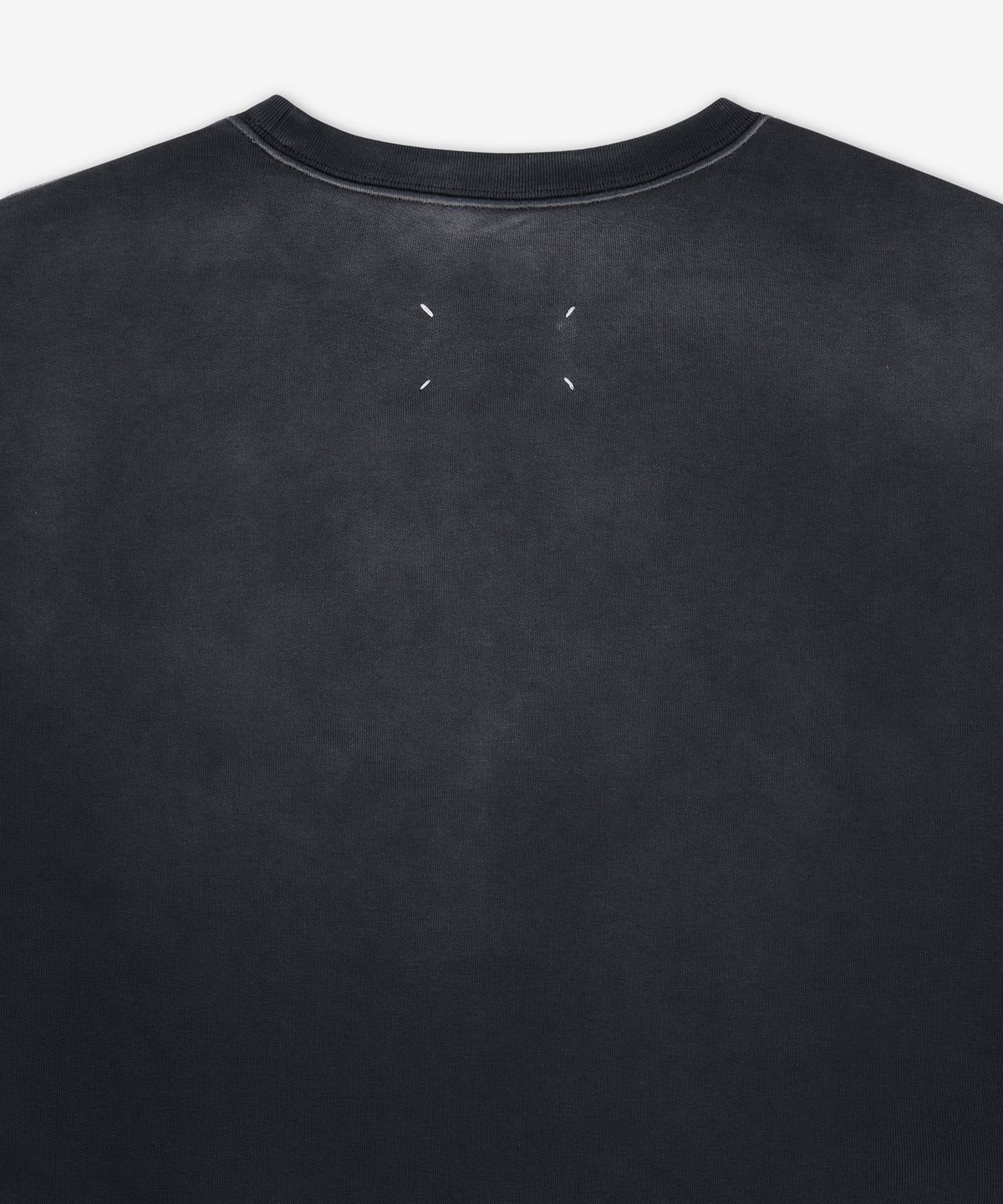 메종 마르지엘라(MAISON MARGIELA) 오버다이드 맨투맨 - 차콜 그레이 / S67GU0039S25520859