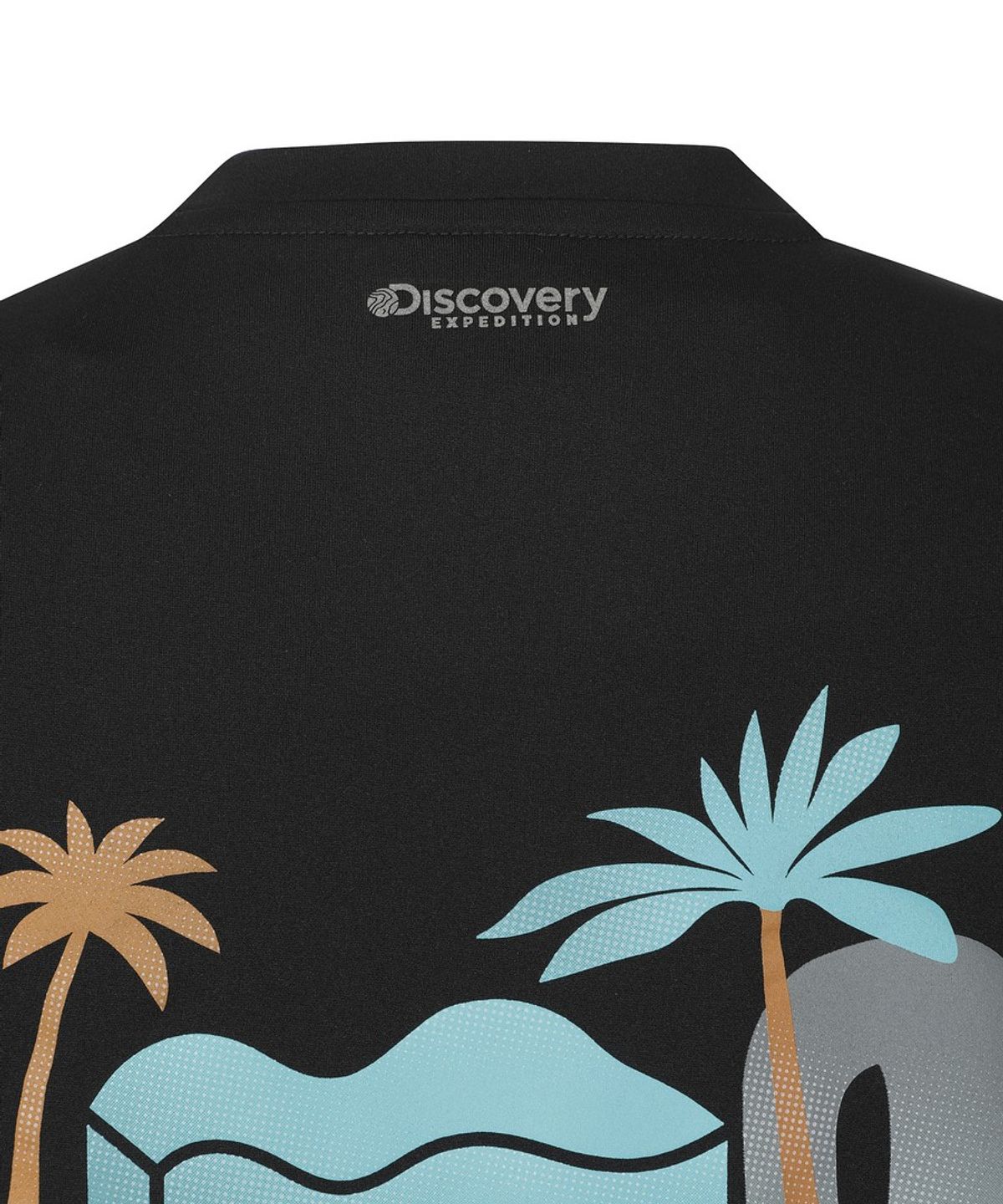 디스커버리 익스페디션(DISCOVERY EXPEDITION) 핫썸머 여성 백그래픽 긴팔 워터티셔츠 (BLACK)