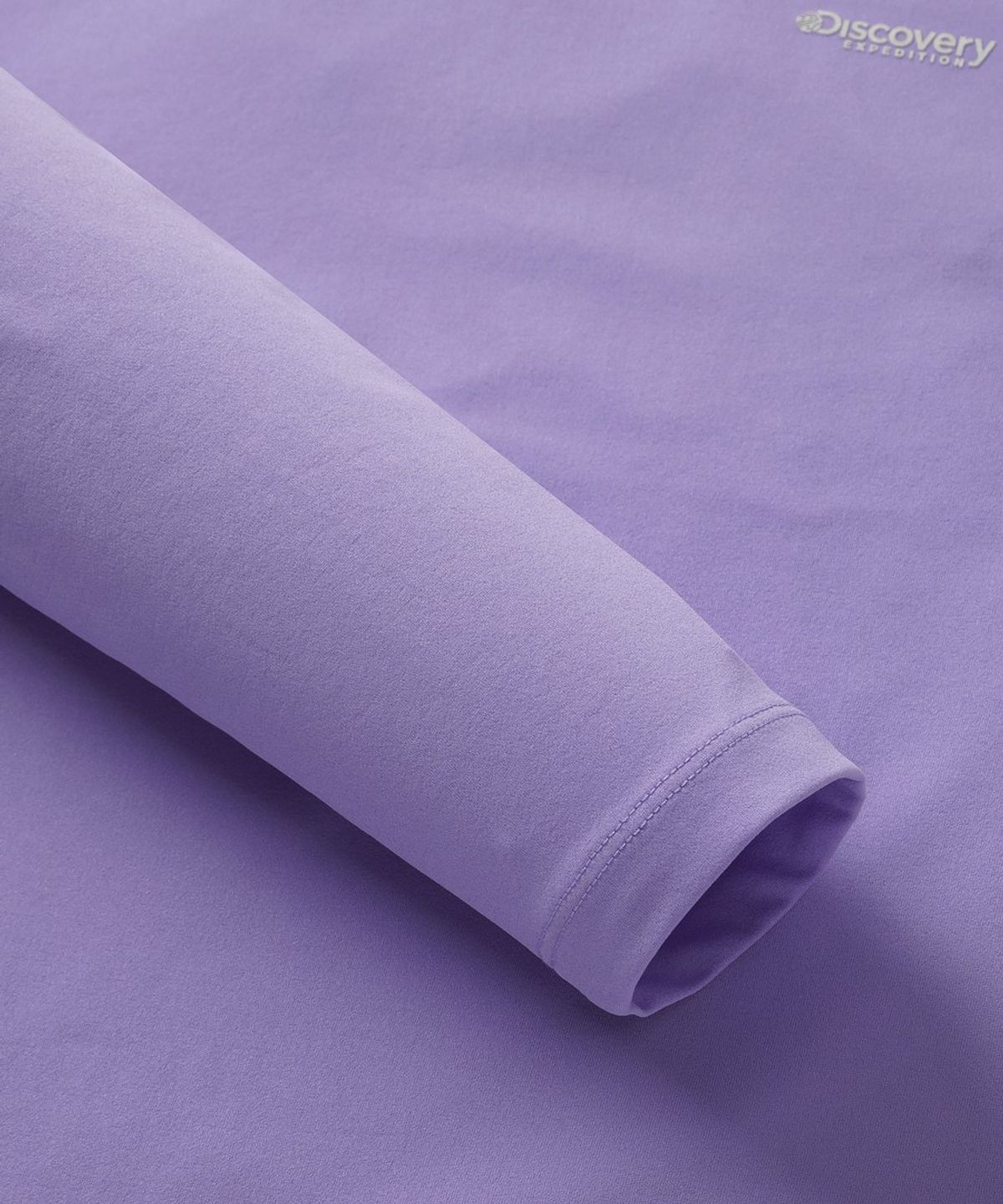 디스커버리 익스페디션(DISCOVERY EXPEDITION) 핫썸머 여성 백그래픽 긴팔 워터티셔츠 (L/PURPLE)