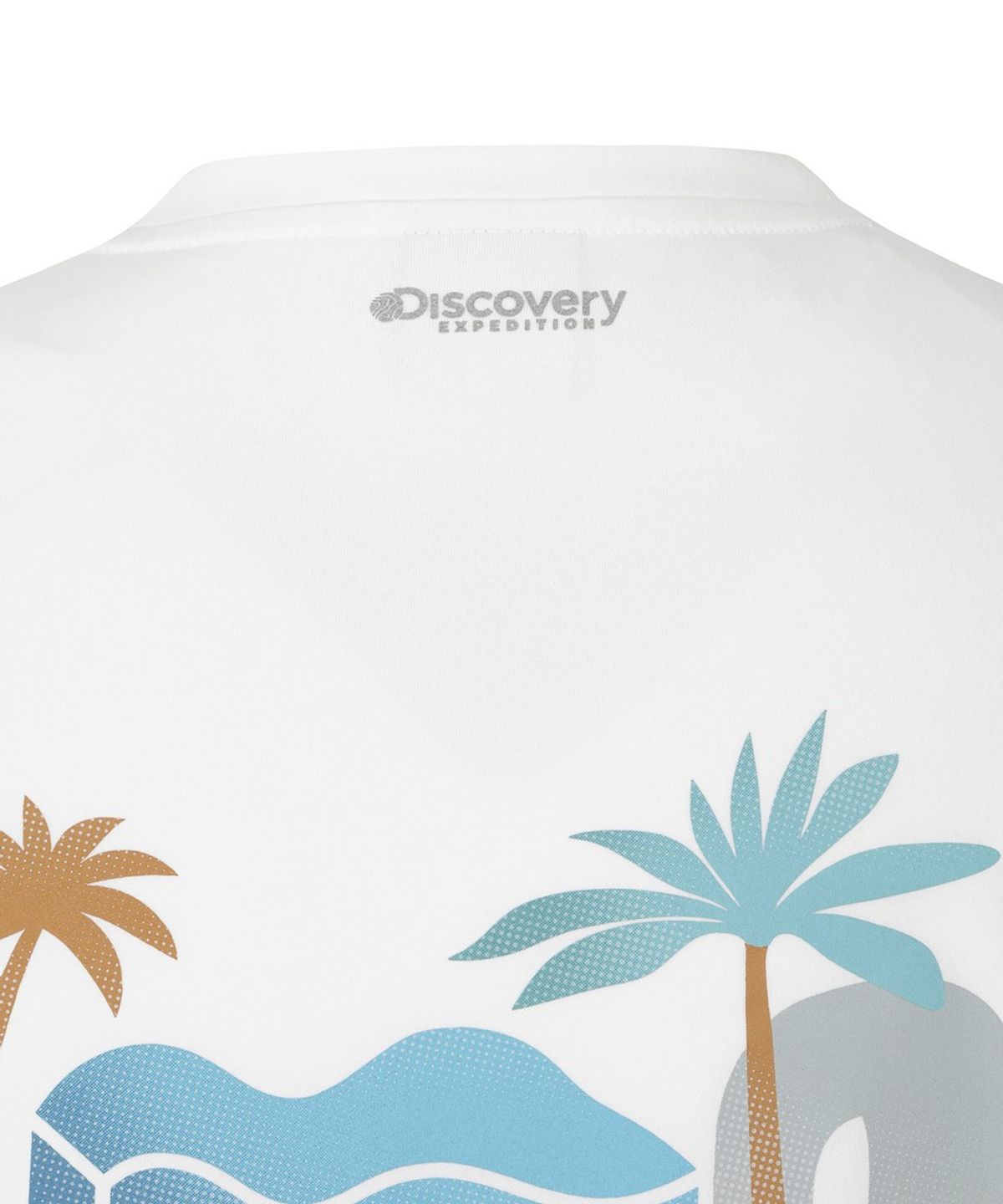 디스커버리 익스페디션(DISCOVERY EXPEDITION) 핫썸머 여성 백그래픽 긴팔 워터티셔츠 (WHITE)