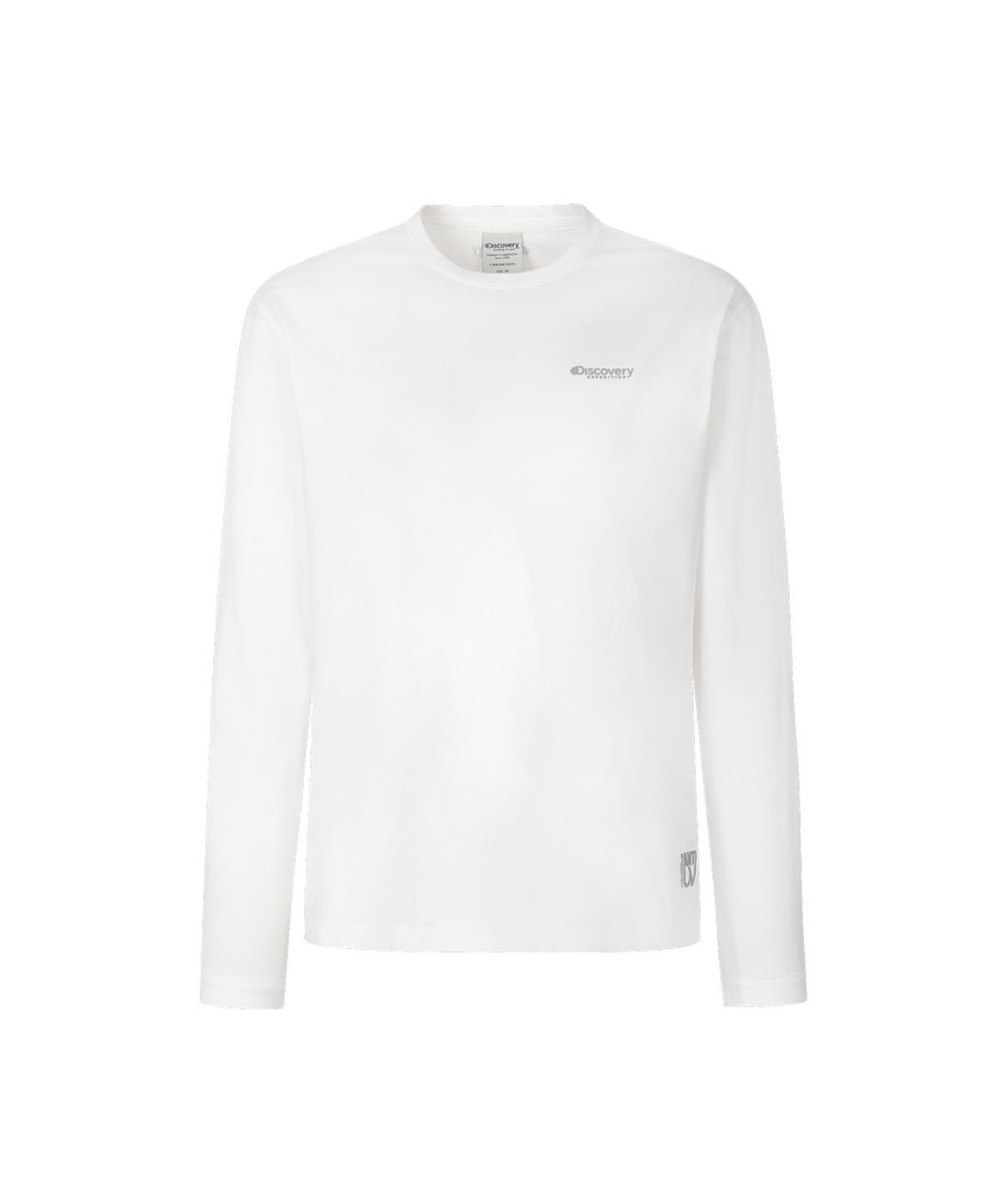 디스커버리 익스페디션(DISCOVERY EXPEDITION) 핫썸머 여성 백그래픽 긴팔 워터티셔츠 (WHITE)