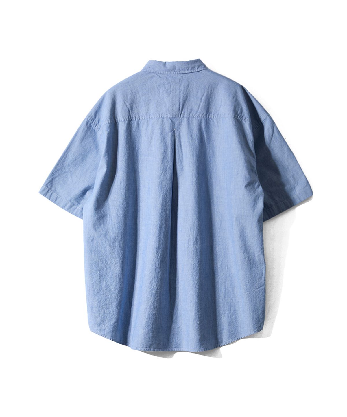 홀리선(HORLISUN) Poole Chambray Shirt Light Blue