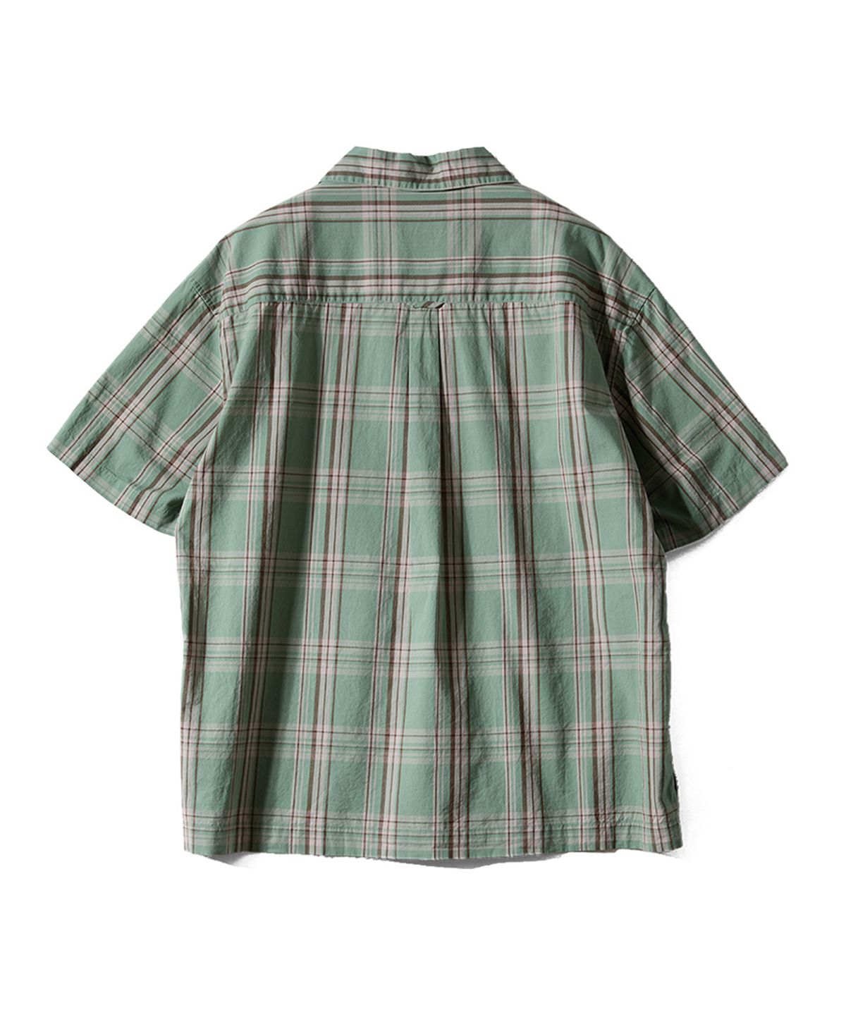 홀리선(HORLISUN) Joshua Multi Check Shirt Sage Green