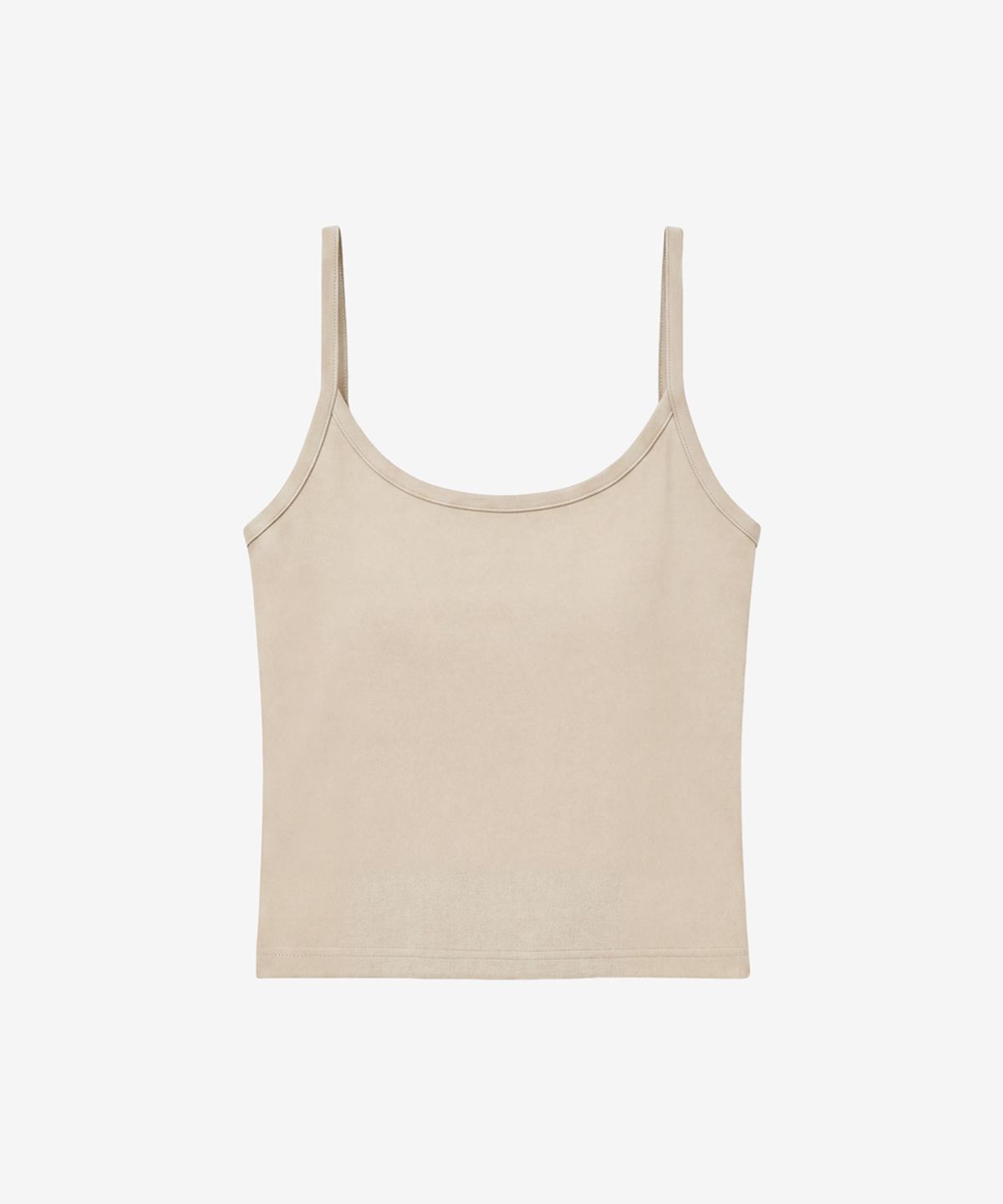 블랙 퍼플(BLACK PURPLE) 시그니처 코튼 나시_베이지 Signature Cotton Sleeveless_Beige