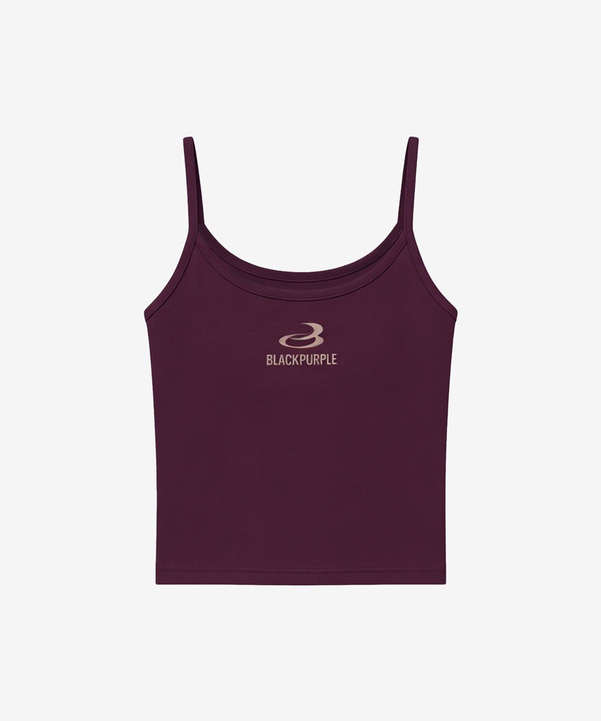 블랙 퍼플(BLACK PURPLE) 시그니처 코튼 나시_퍼플 Signature Cotton Sleeveless_Purple