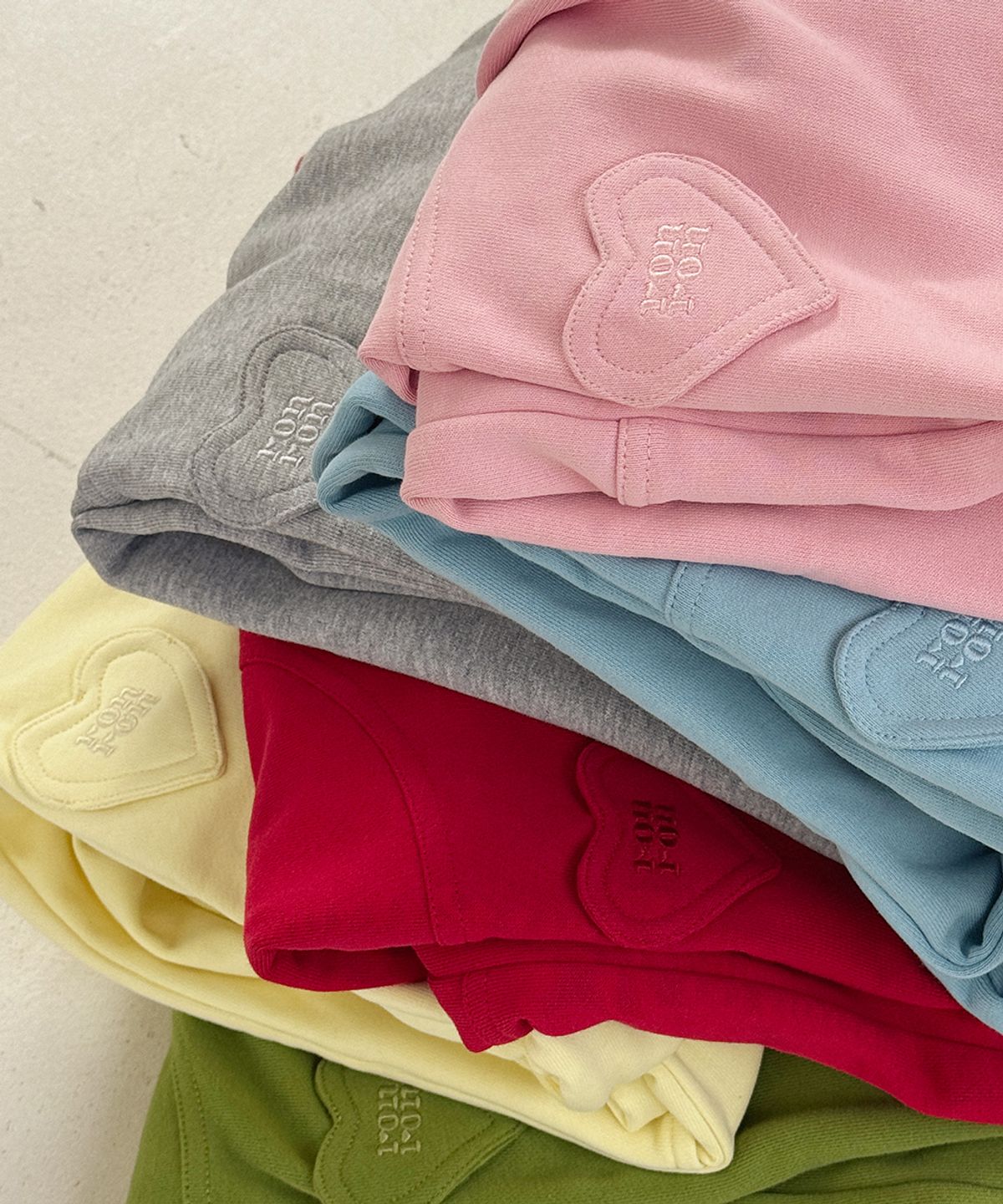 론론(RONRON) MINI HEART BALLOON JOGGER PANTS SOFT BLUE