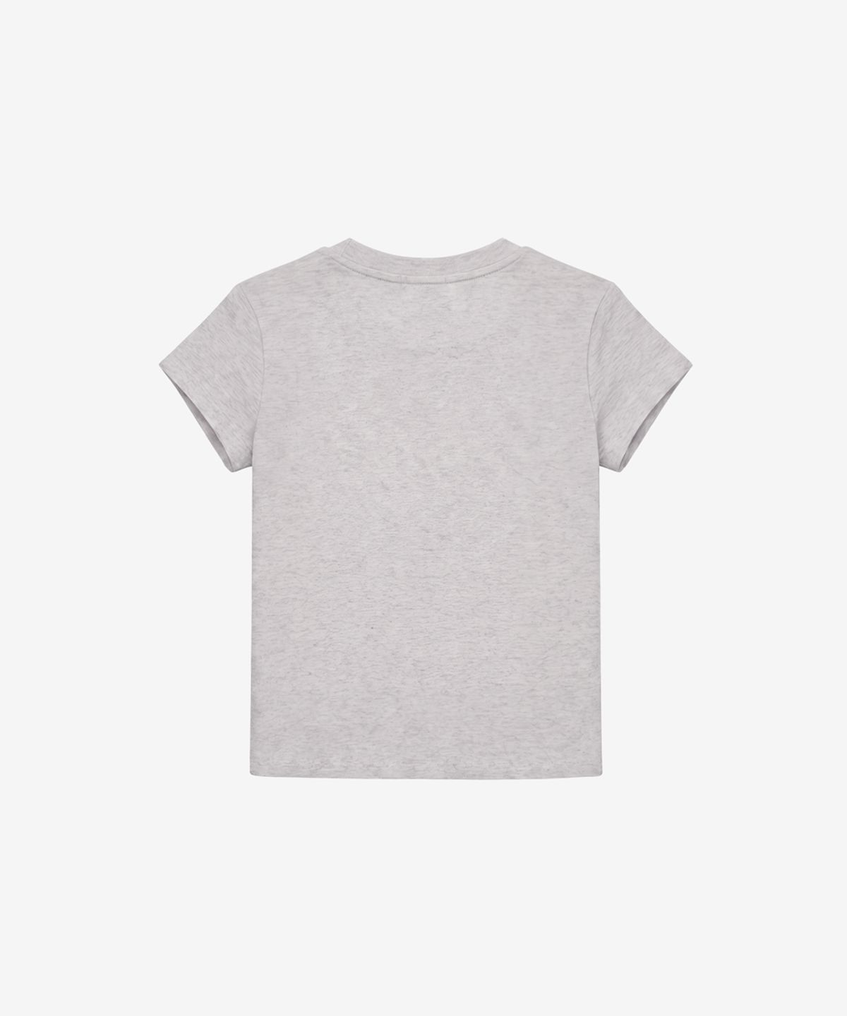 블랙 퍼플(BLACK PURPLE) 글리터 플로우 반팔티_멜란지 Glitter Flow Tee_Melange