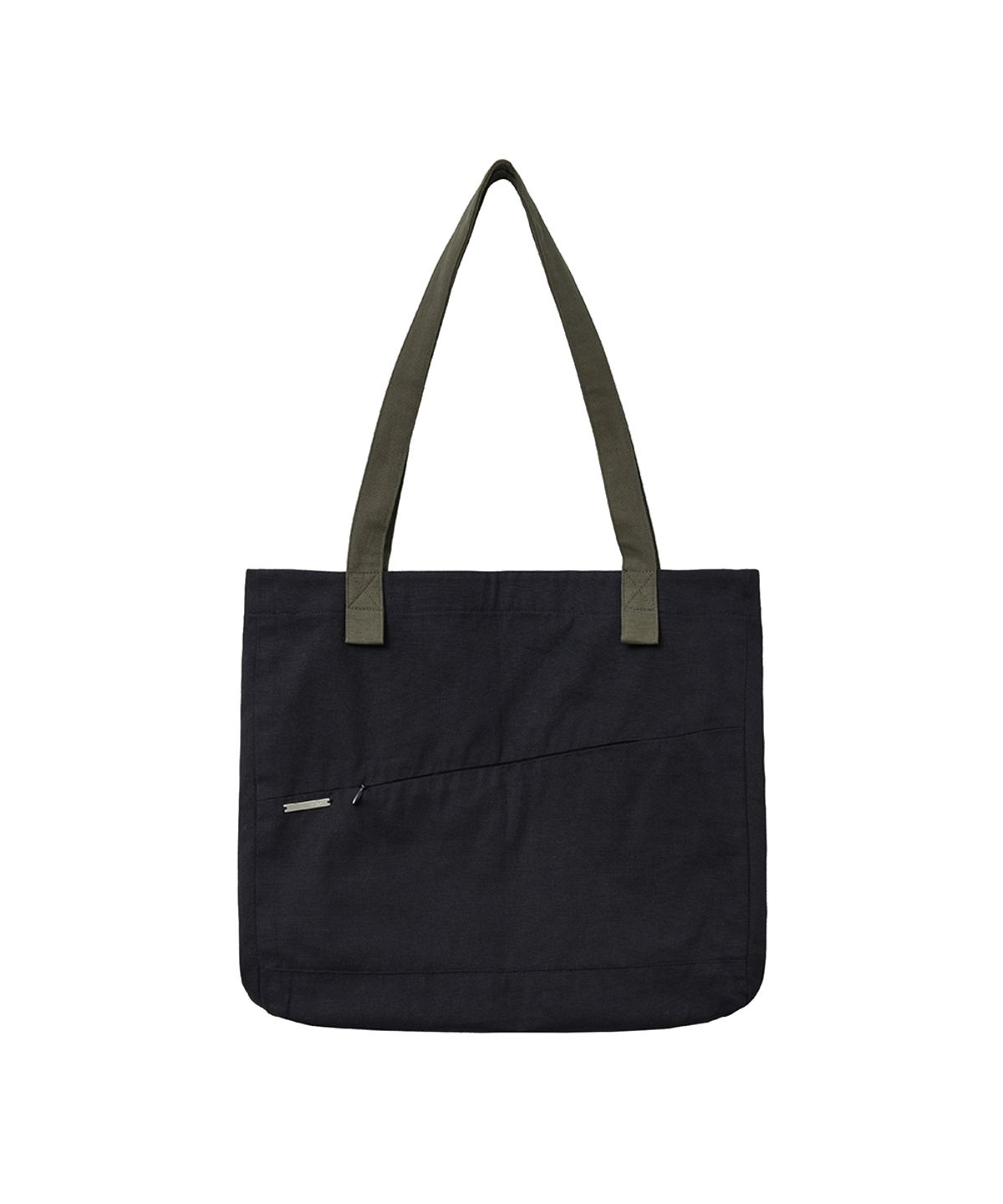 미세키서울 맨(MISEKISEOUL MEN) Oxford two tone tote bag BLACK