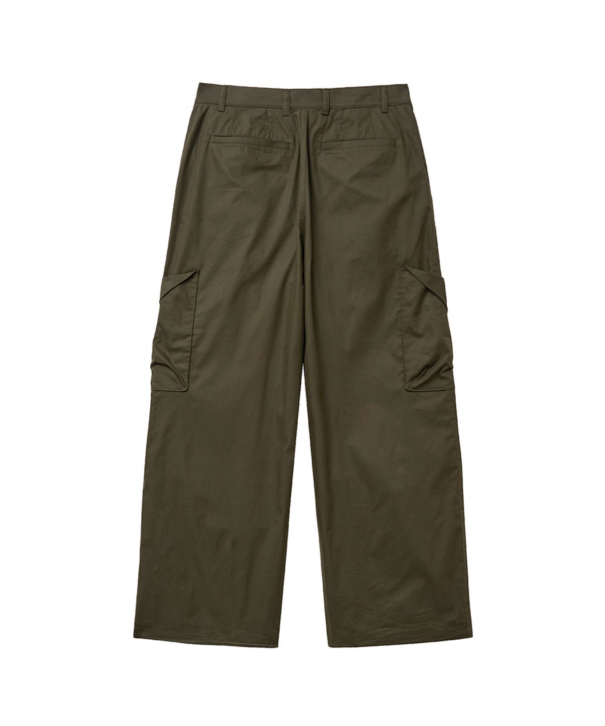 미세키서울 맨(MISEKISEOUL MEN) Folded pocket cargo parachute pants KHAKI