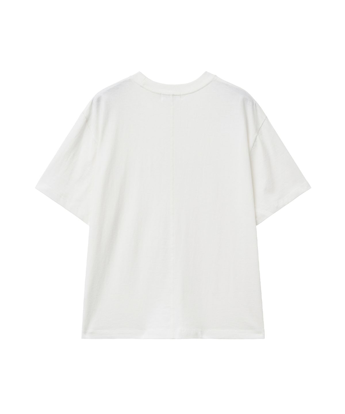 미세키서울 맨(MISEKISEOUL MEN) Pixel miseki logo short sleeve WHITE