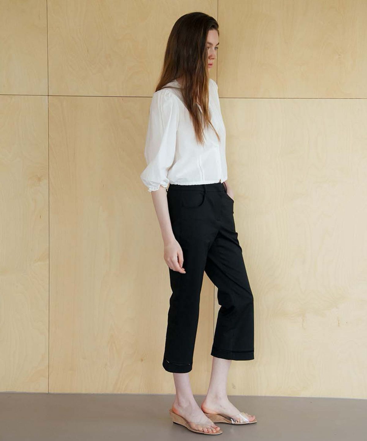 스러움(SEUREOUM) Chloe Blouse_Ivory