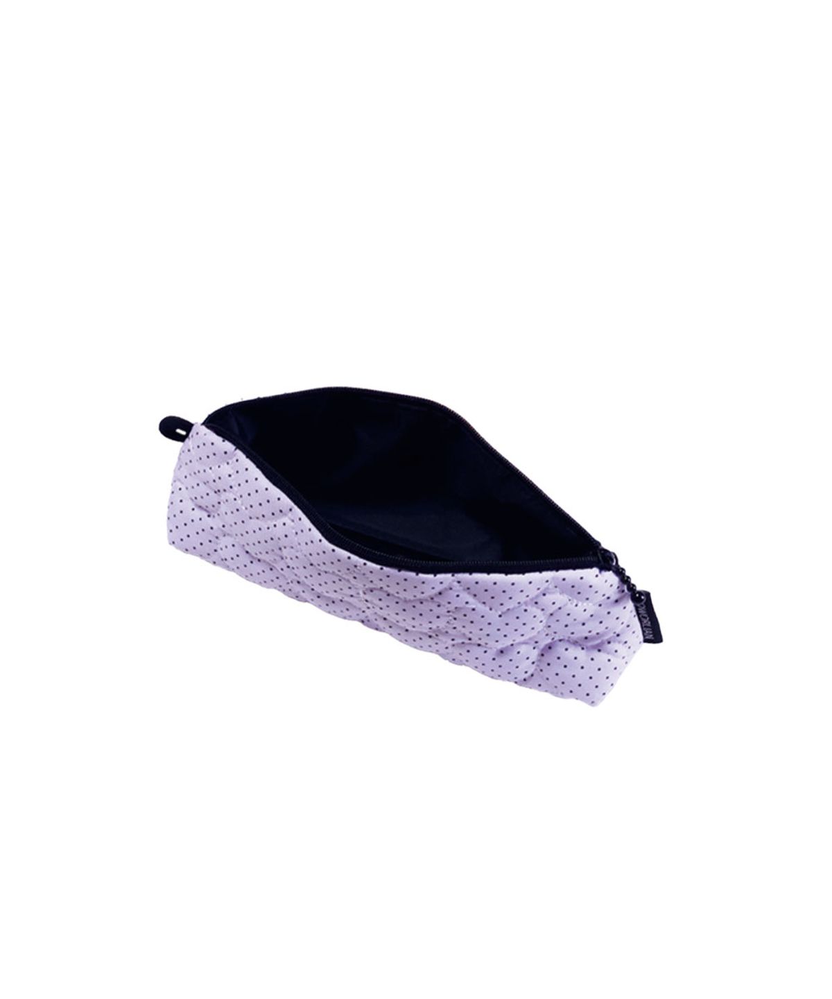 소월리안(SOWORLIAN) 삼각지퍼 펜슬파우치_쁘띠도트 Purple