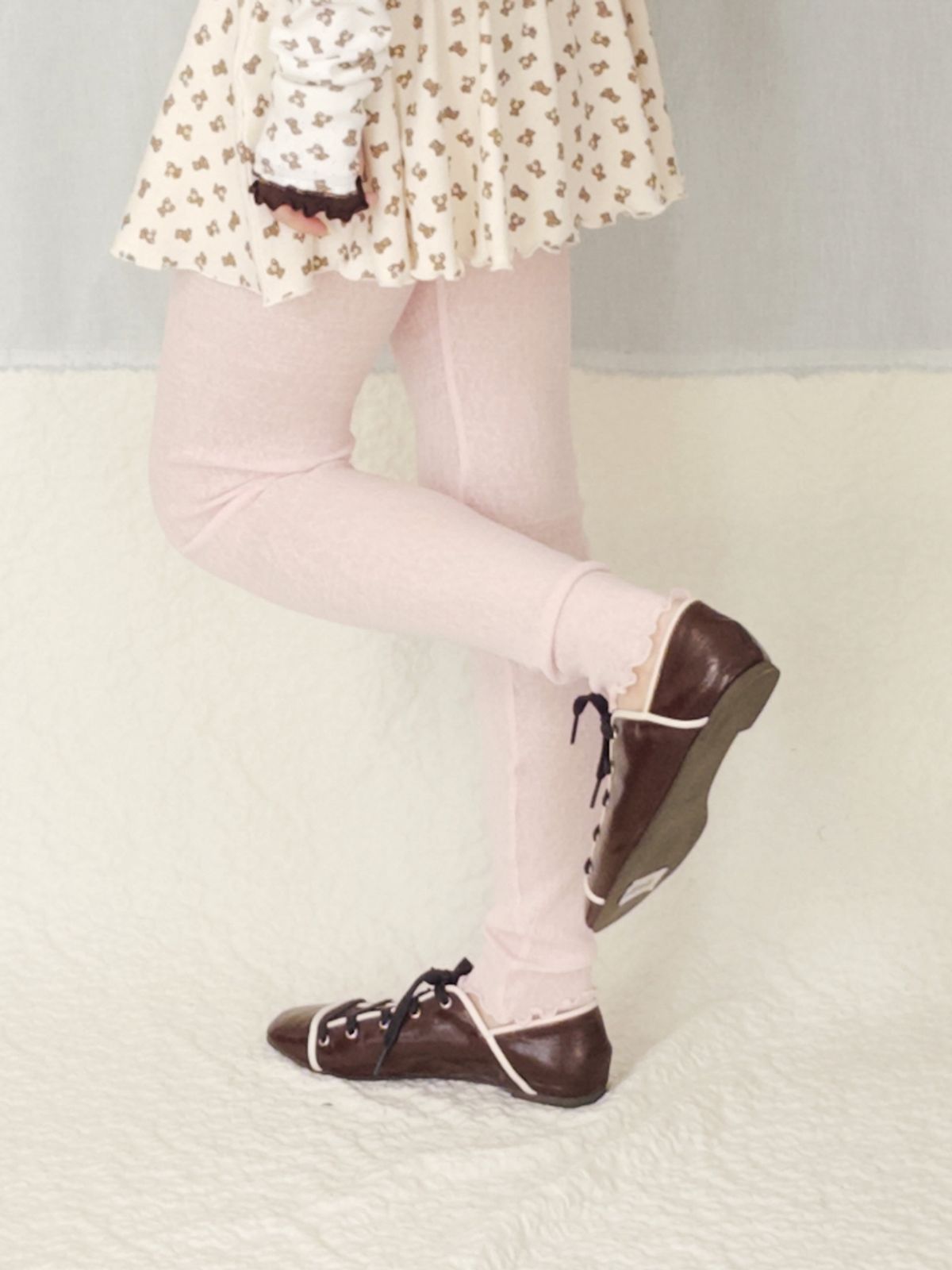 구름킴(GULEMKIM) Bell leggings (strawberry)