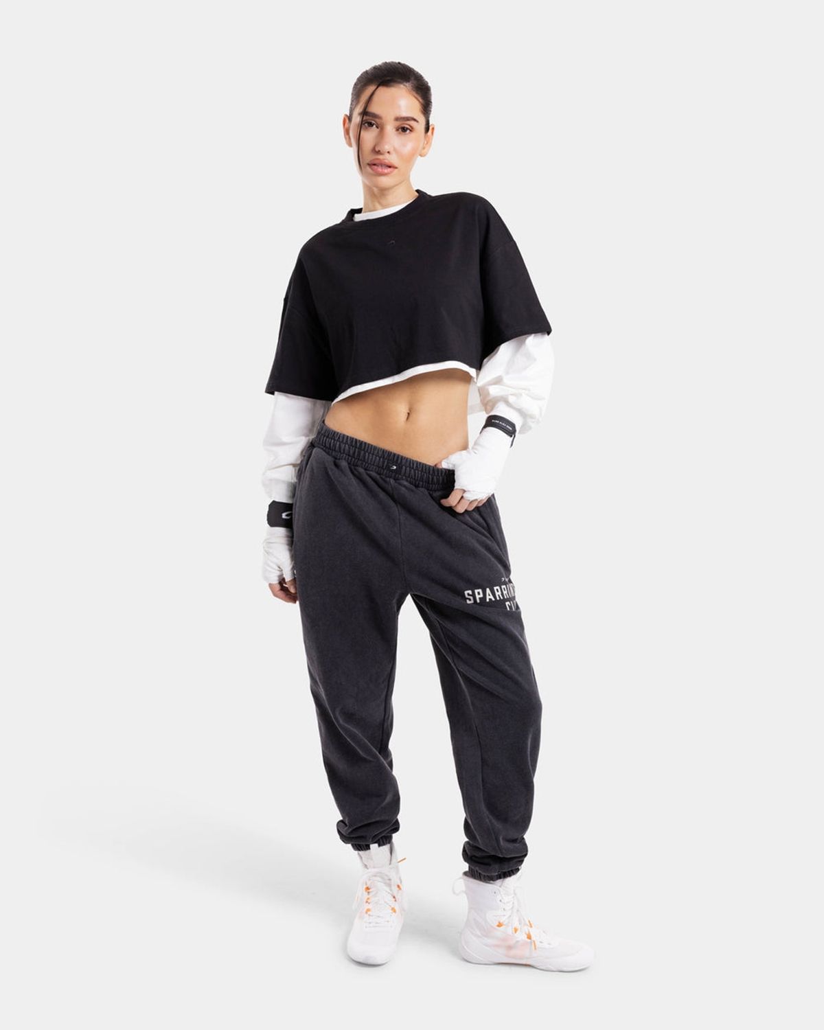 복스로(BOXRAW) 스파링 클럽 조거팬츠 - 여성 W BXRW-SPCLB-W
