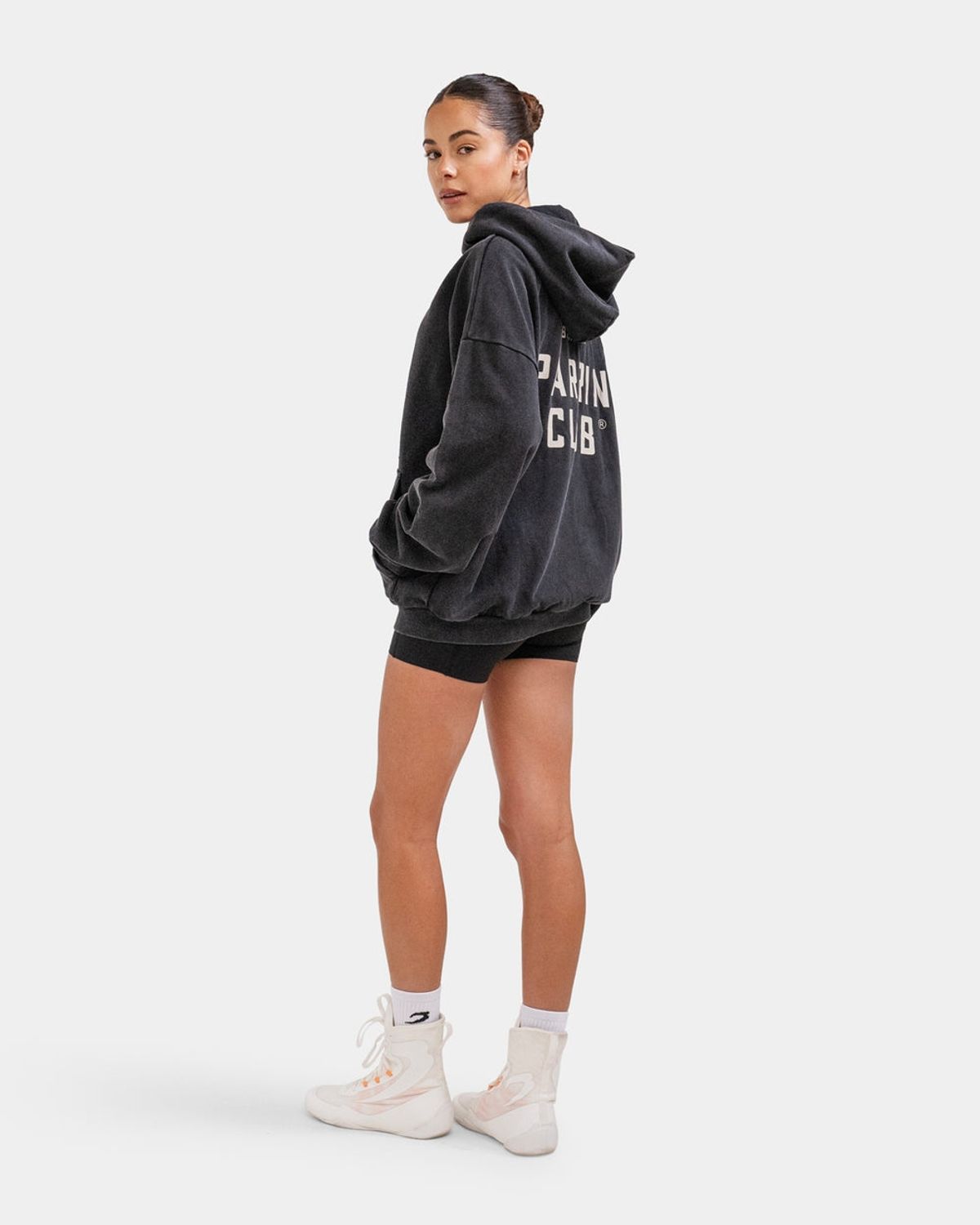 복스로(BOXRAW) 스파링 클럽 집업 후디 - 여성 W BXRW-SPCLZH-W
