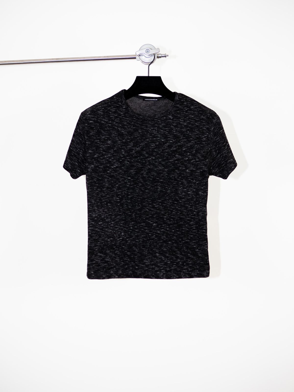 고저(GOZER) Slim Knit-Jersey T_Black