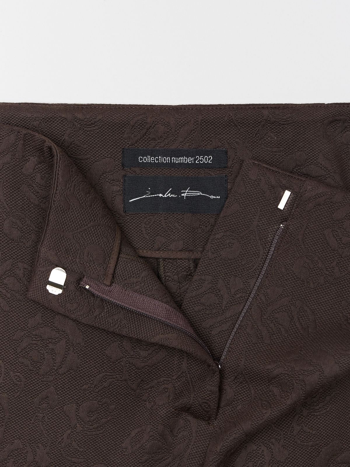 잡화룸(JABHUAROOM) SILENT FLARE PANTS, (JACQUARD)