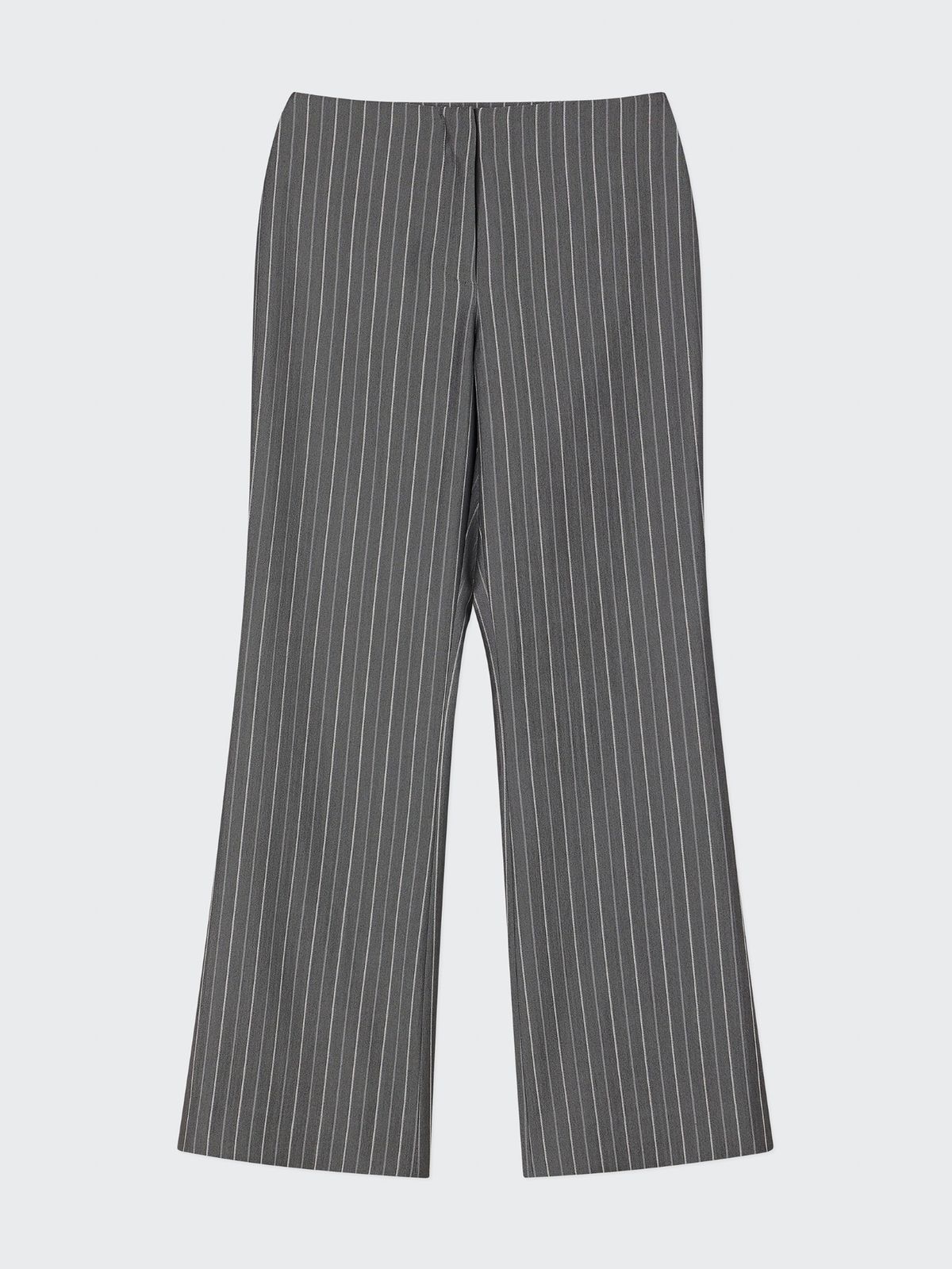 잡화룸(JABHUAROOM) SILENT FLARE PANTS, (STRIPE)