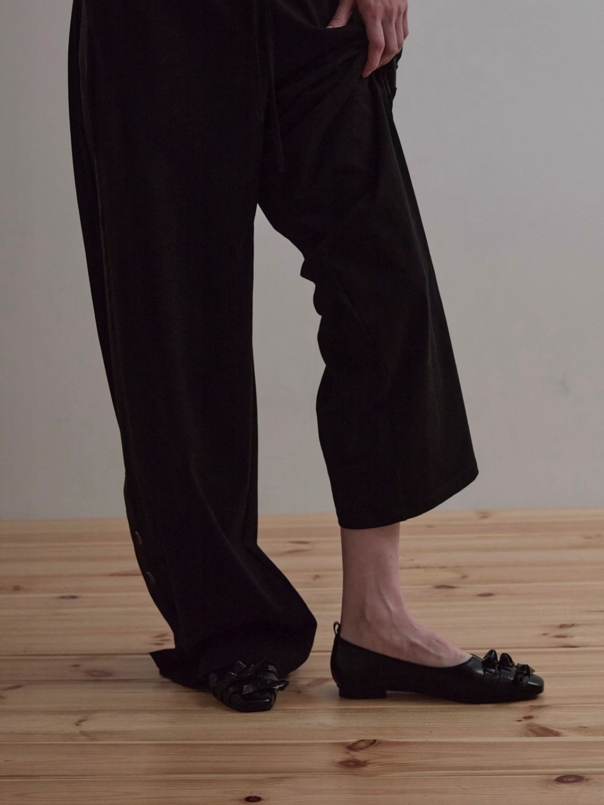 잡화룸(JABHUAROOM) TIED RIBBON FLAT