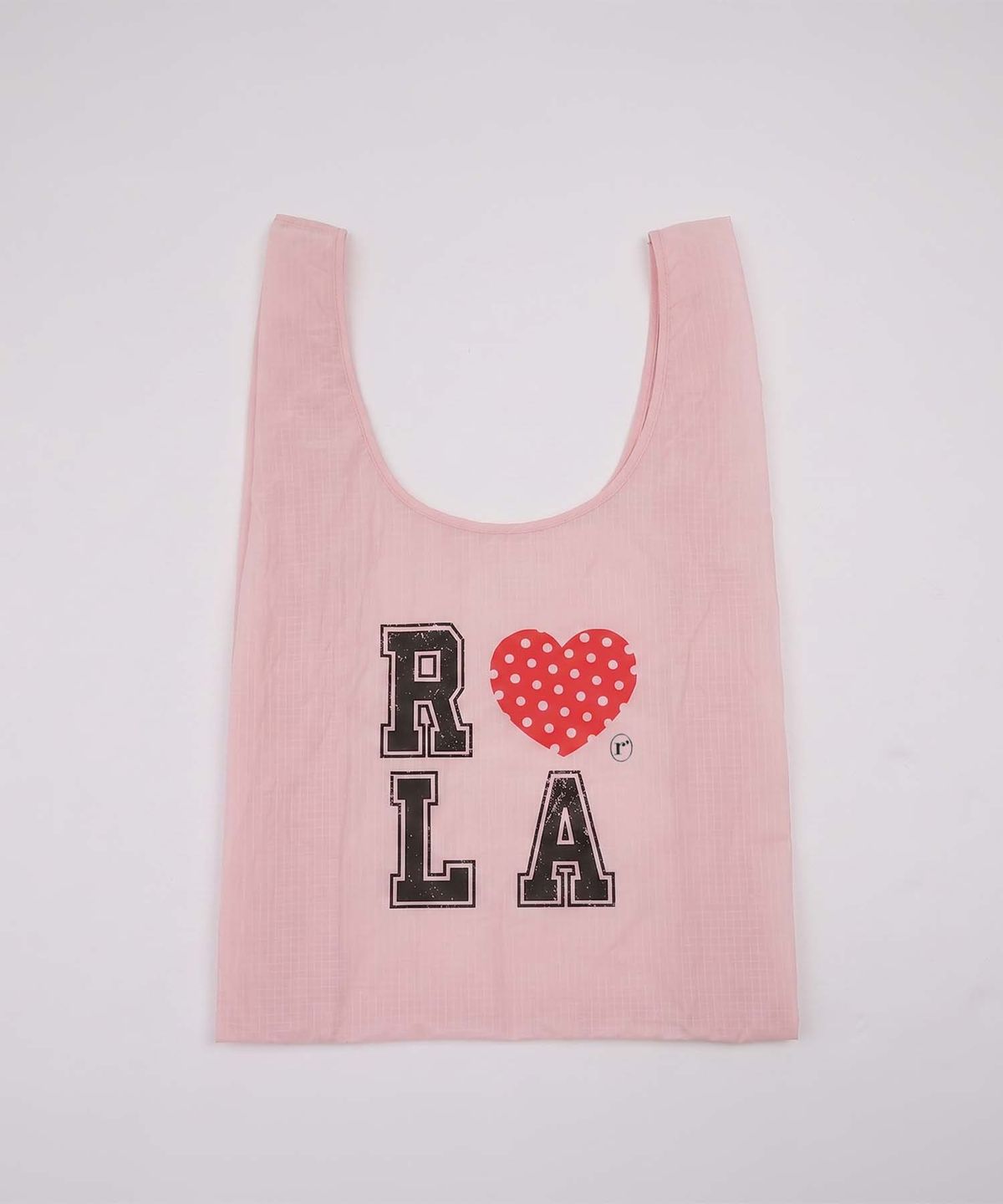 로라로라(ROLAROLA) I LOVE ROLA MARKET BAG PINK