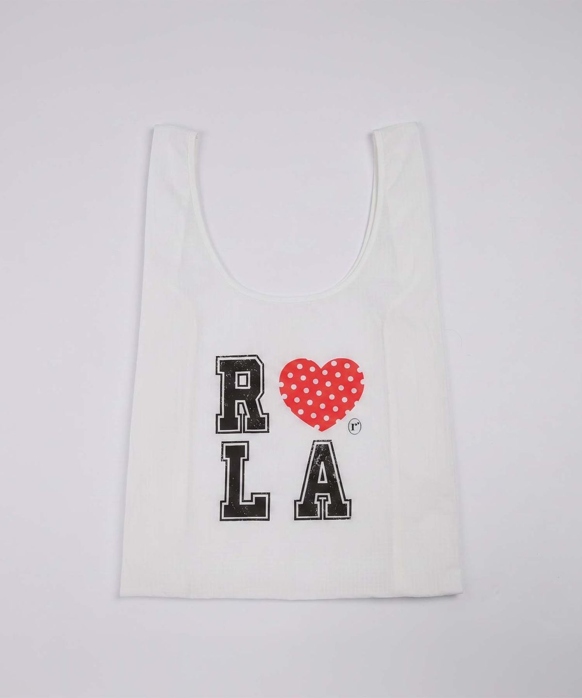 로라로라(ROLAROLA) I LOVE ROLA MARKET BAG WHITE