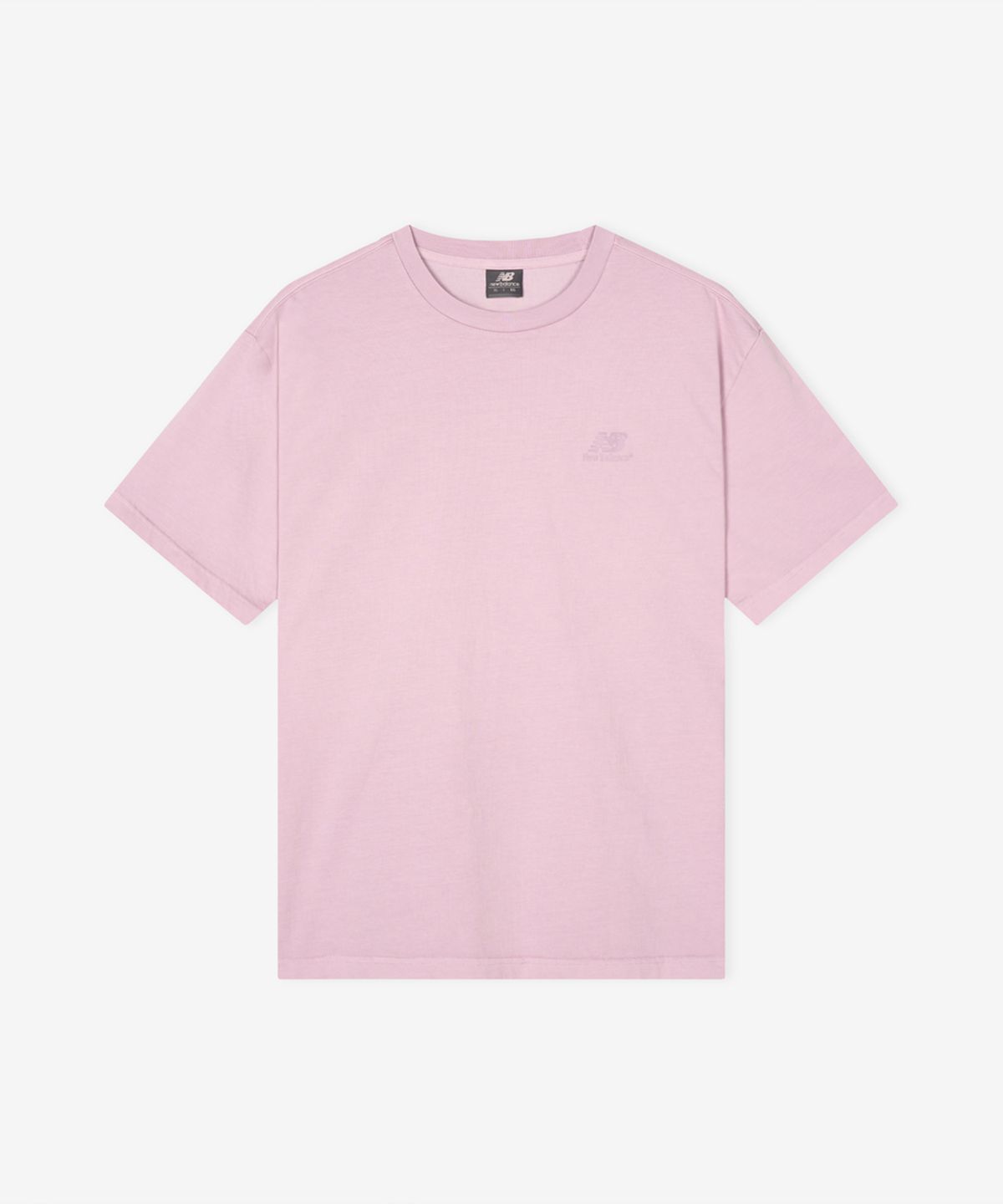 뉴발란스(NEW BALANCE) NBNEG21513 / UNI NB 프렌즈 지구 그래픽 반팔티 (DARK PINK)