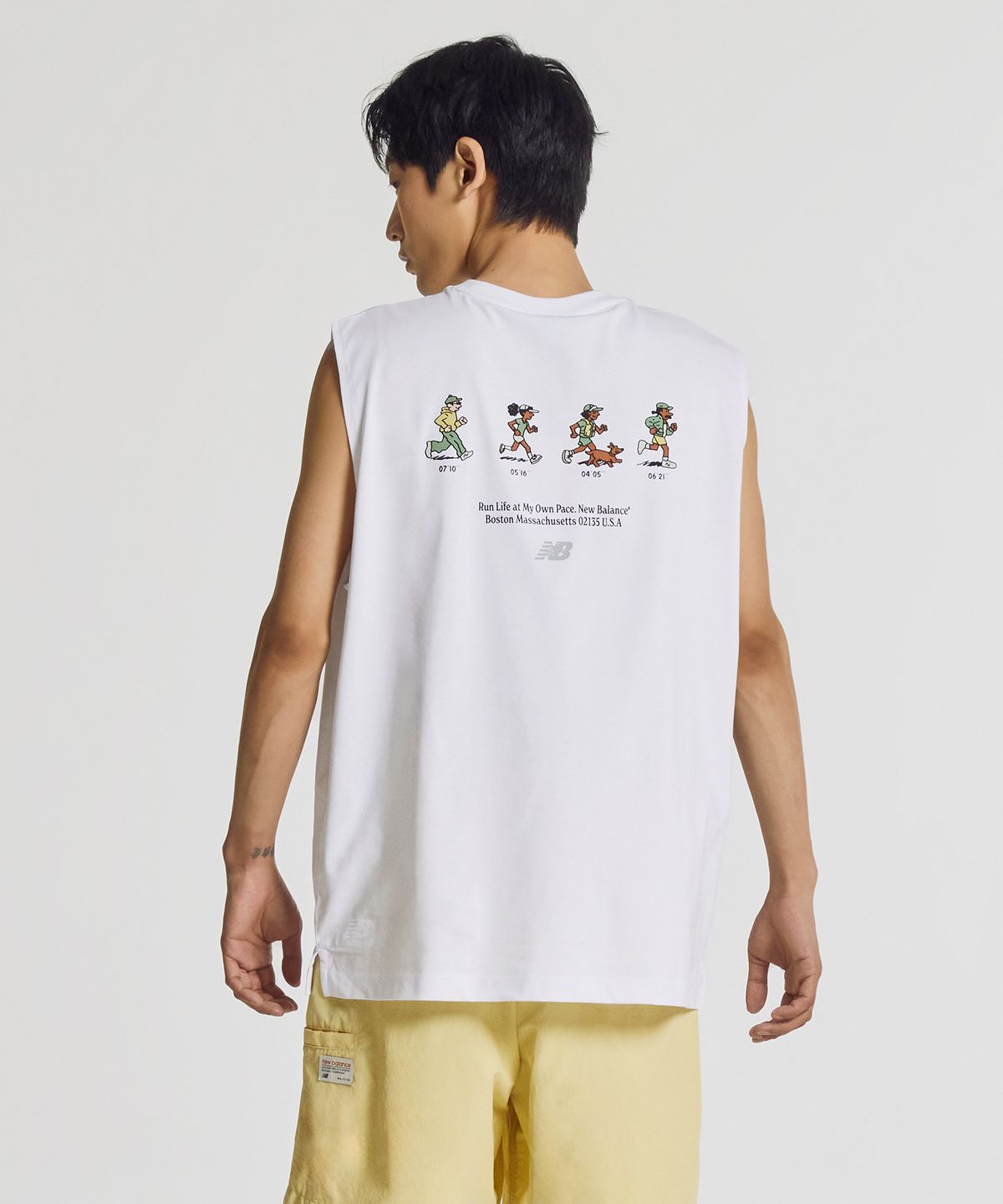 뉴발란스(NEW BALANCE) NBNGG21503 / UNI NB 프렌즈 나시티 (WHITE)
