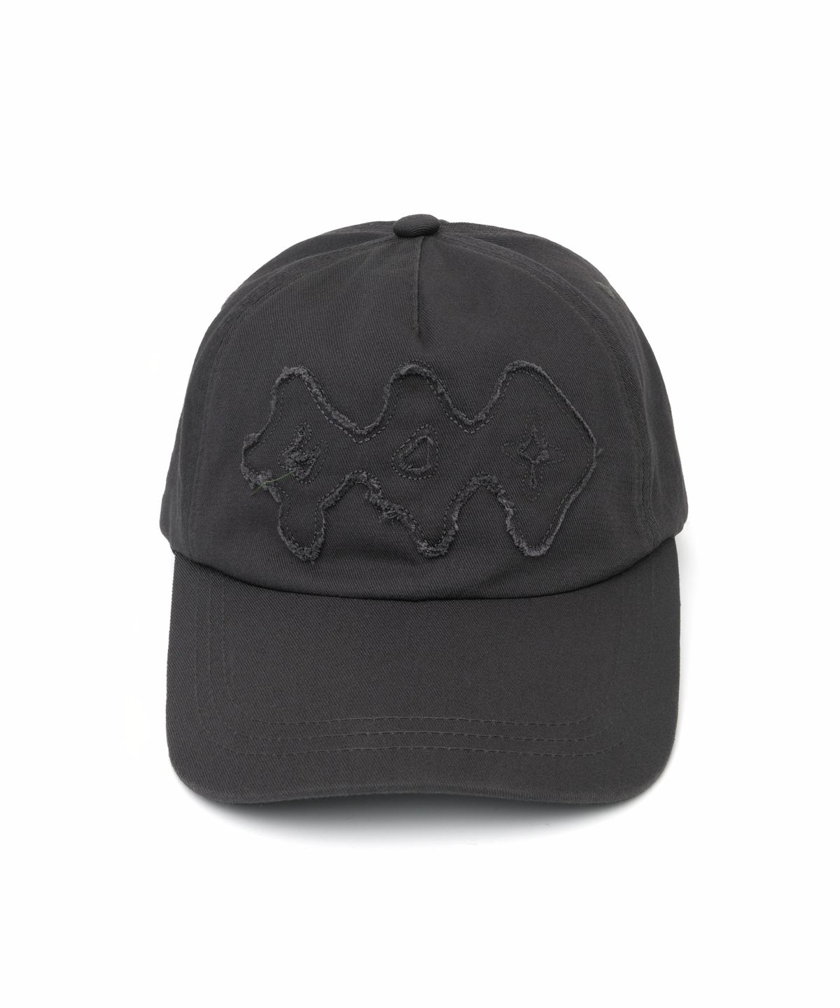 낫포너드(NOT4NERD) Melted Symbol Patch 5-Panel Cap - Charcoal