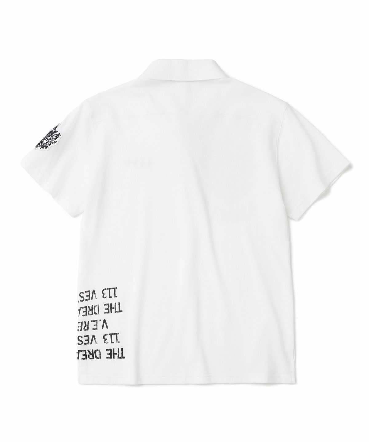 낫포너드(NOT4NERD) Symbol Crest Polo T-Shirts - White
