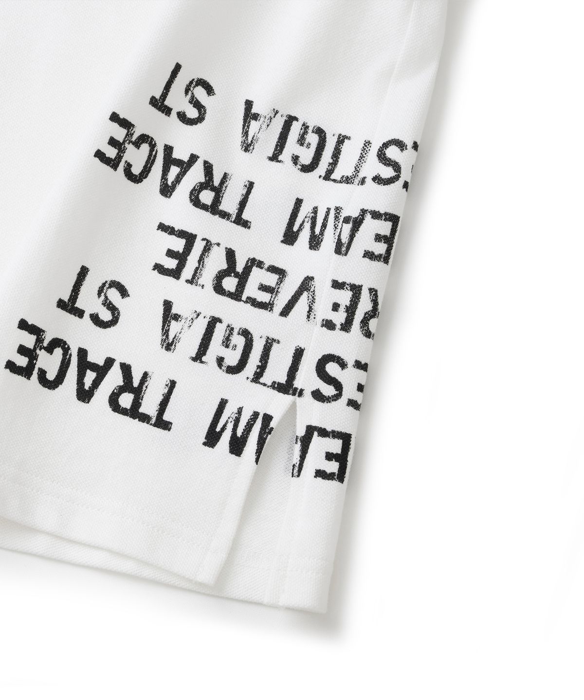낫포너드(NOT4NERD) Symbol Crest Polo T-Shirts - White
