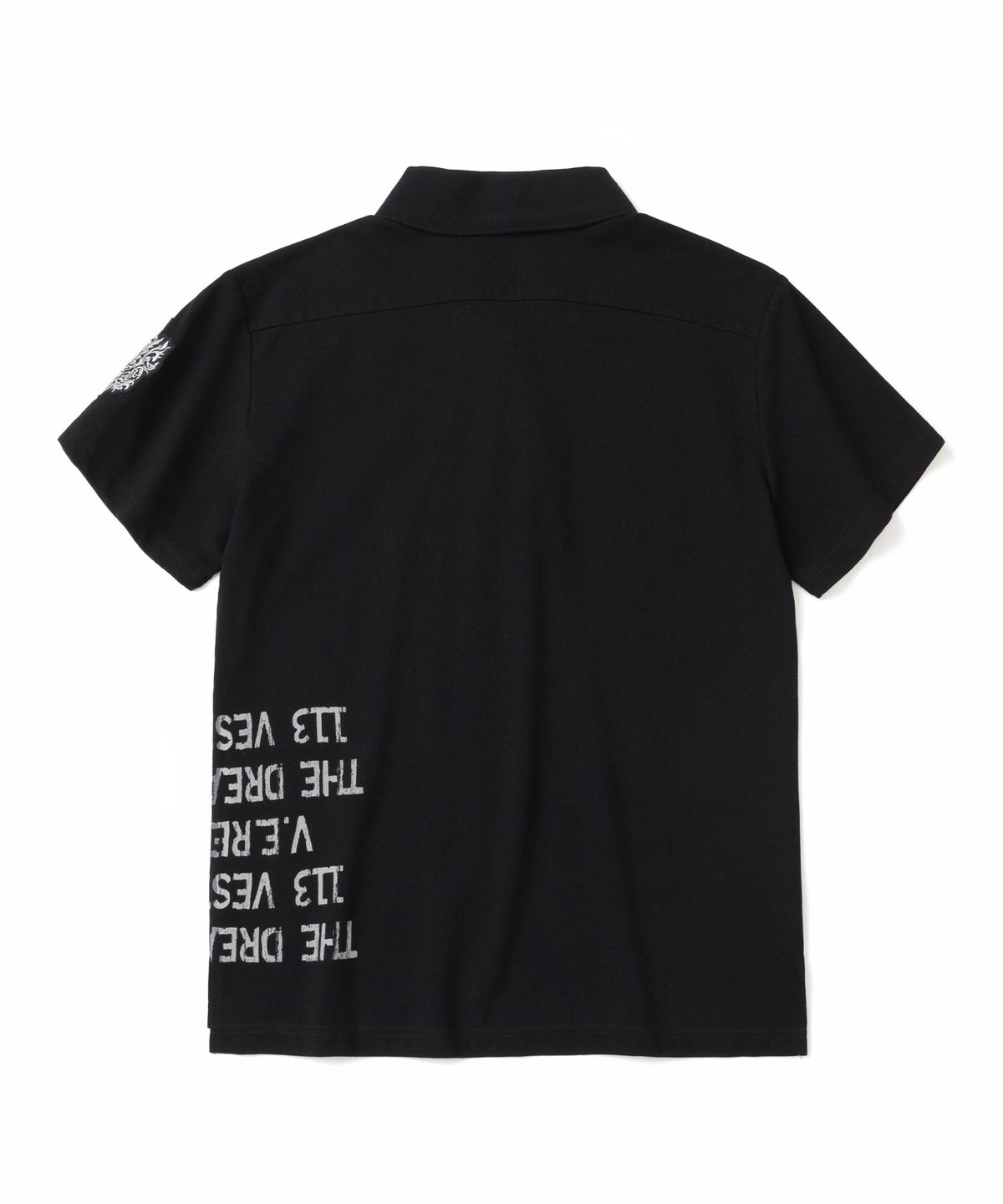 낫포너드(NOT4NERD) Symbol Crest Polo T-Shirts - Black
