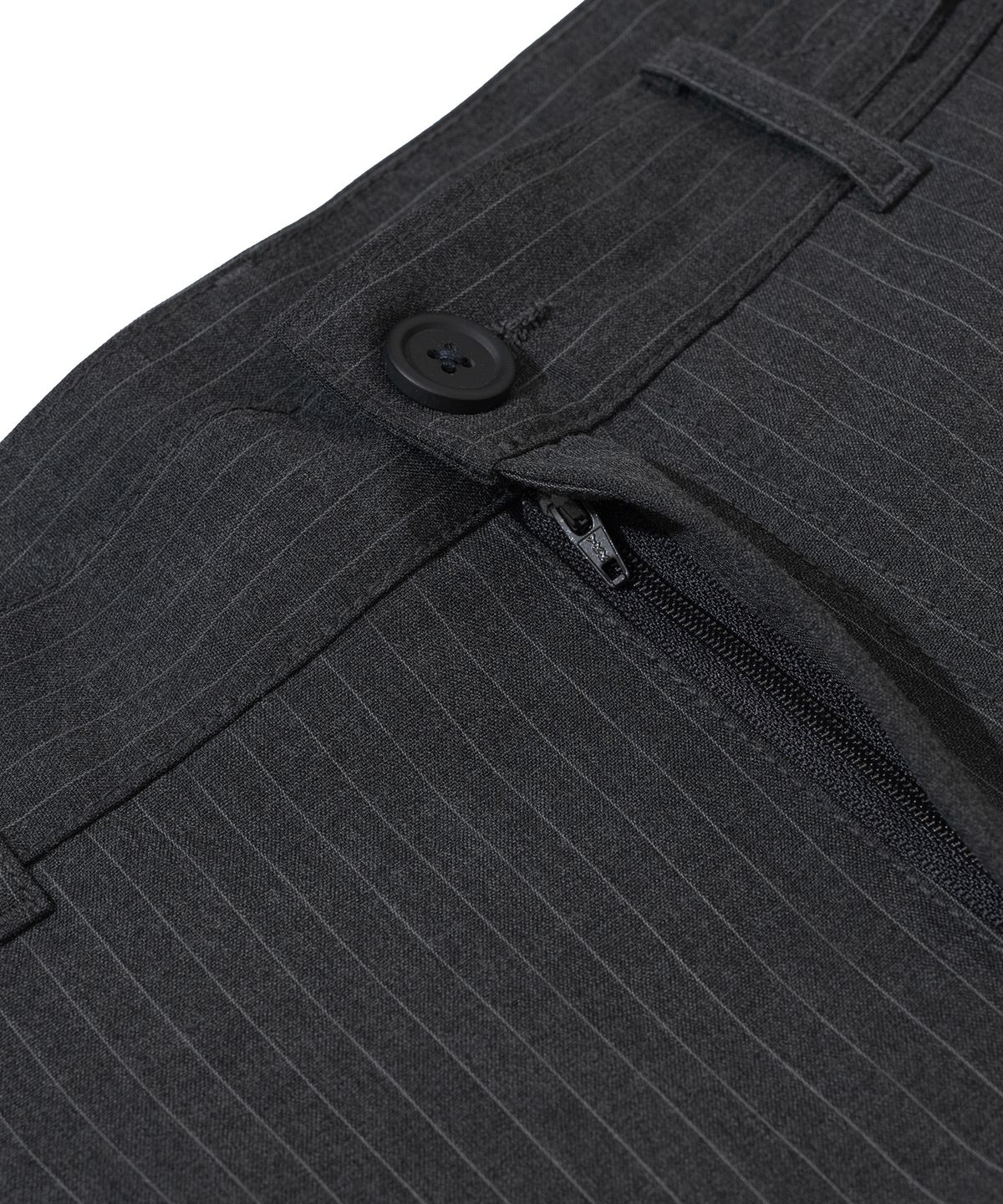 낫포너드(NOT4NERD) Two Tuck Stripe Bermuda Shorts - Charcoal