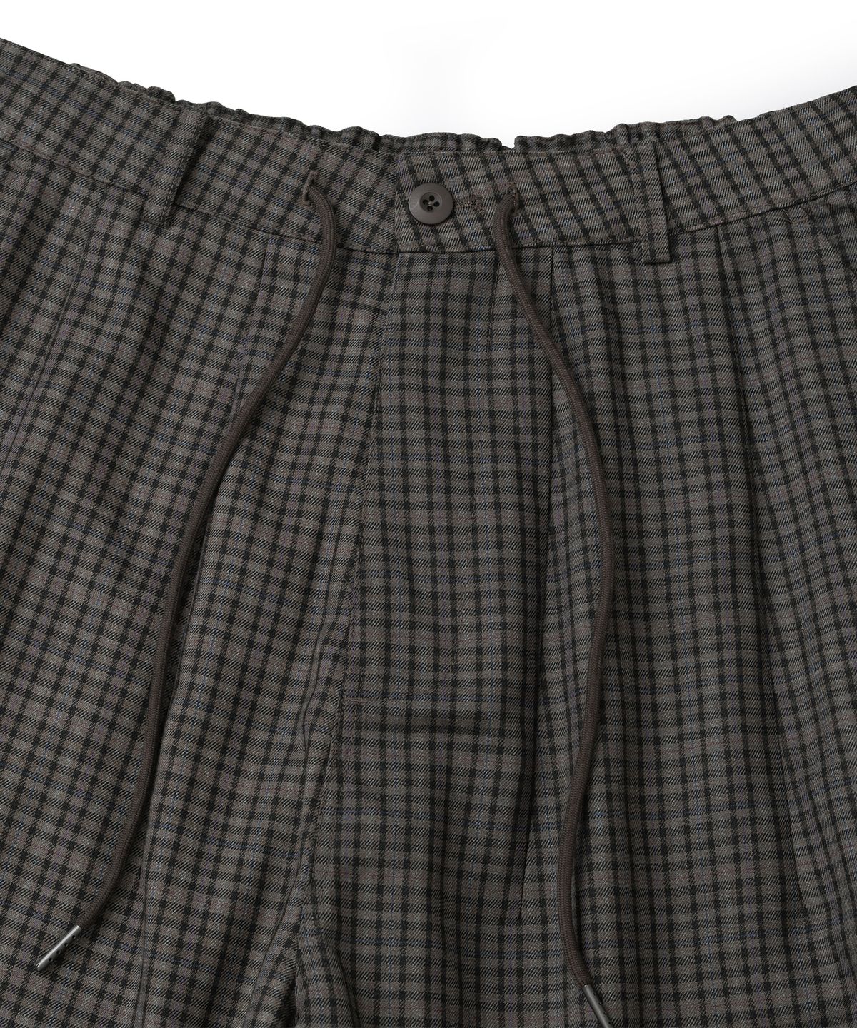 낫포너드(NOT4NERD) TR Side Pocket Check Bermuda Shorts - Brown