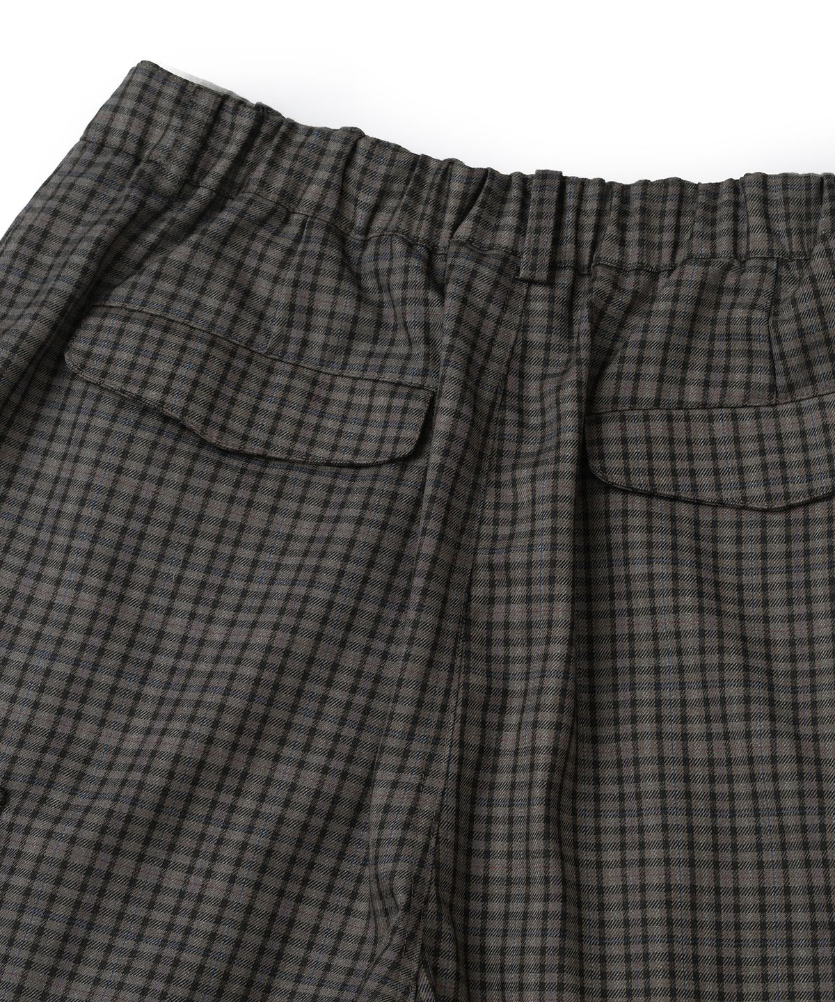 낫포너드(NOT4NERD) TR Side Pocket Check Bermuda Shorts - Brown