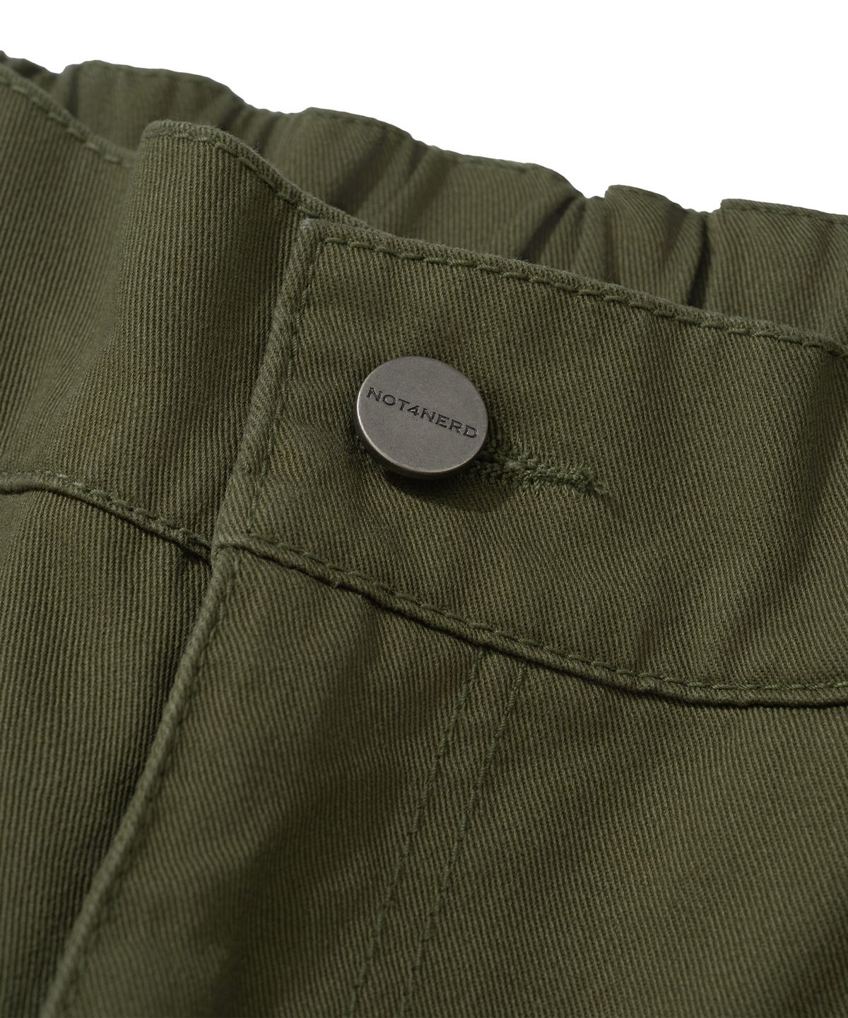 낫포너드(NOT4NERD) Symbol Sequence Carpenter Bermuda Shorts - Khaki
