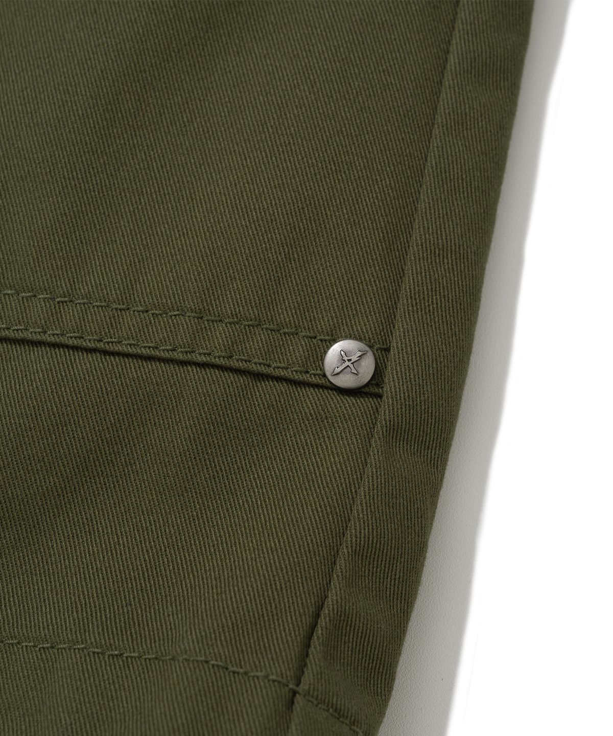 낫포너드(NOT4NERD) Symbol Sequence Carpenter Bermuda Shorts - Khaki