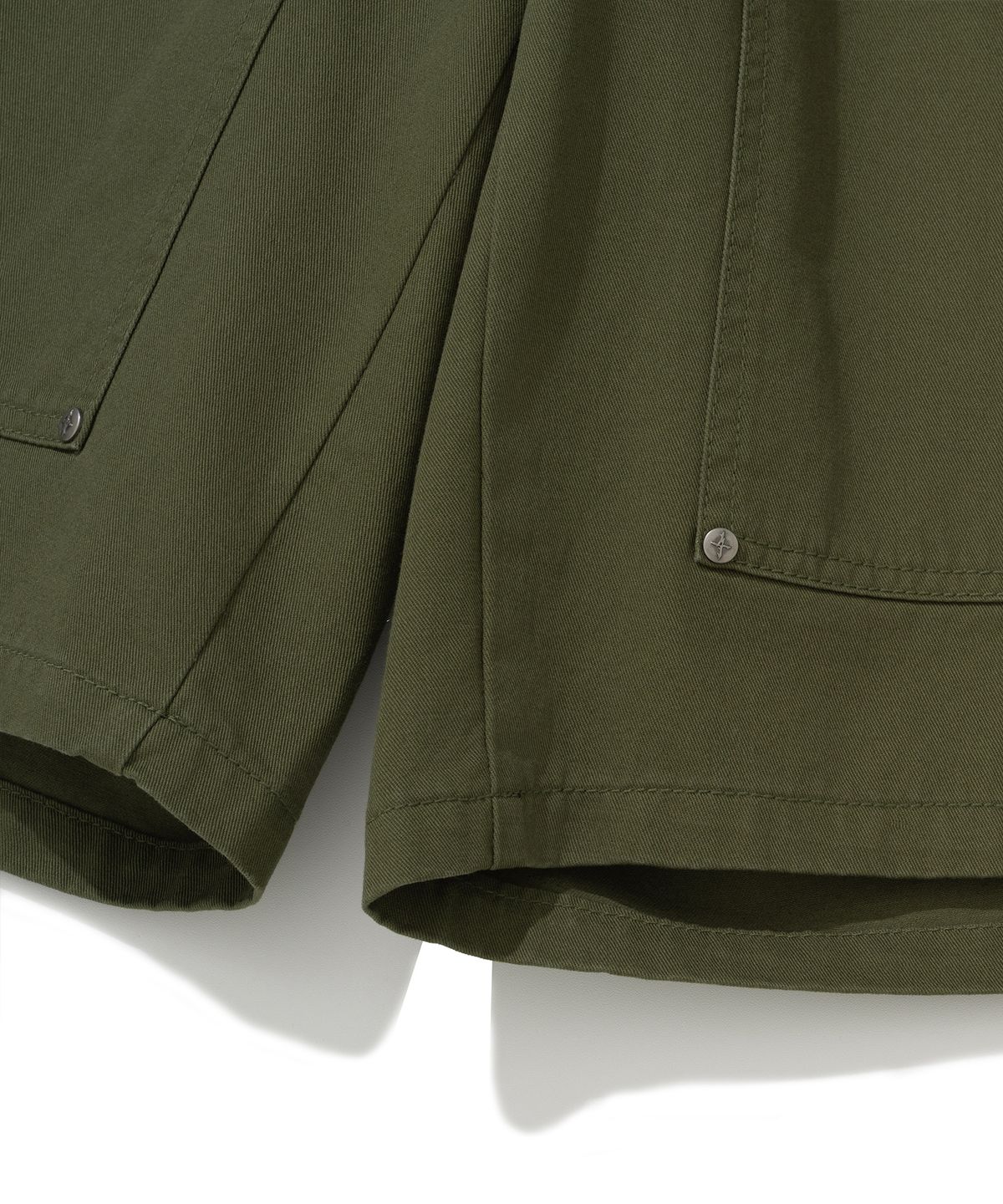 낫포너드(NOT4NERD) Symbol Sequence Carpenter Bermuda Shorts - Khaki