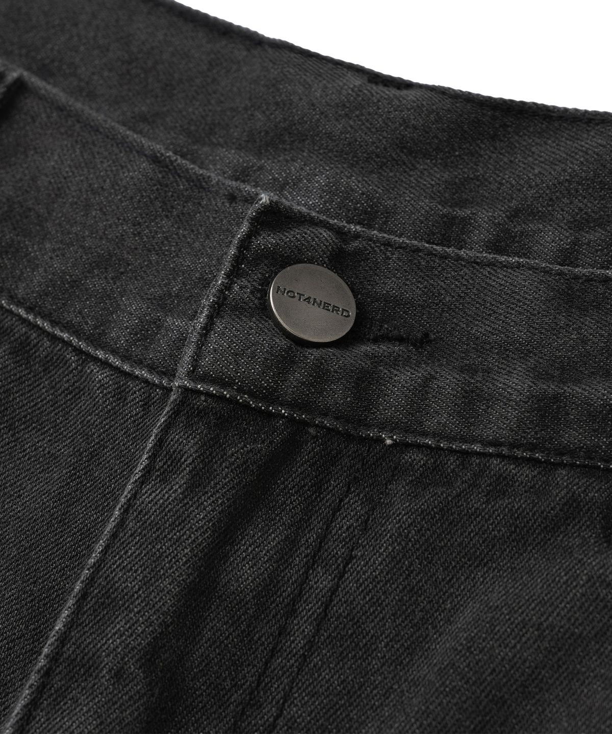 낫포너드(NOT4NERD) Distressed Carpenter Bermuda Shorts - Black