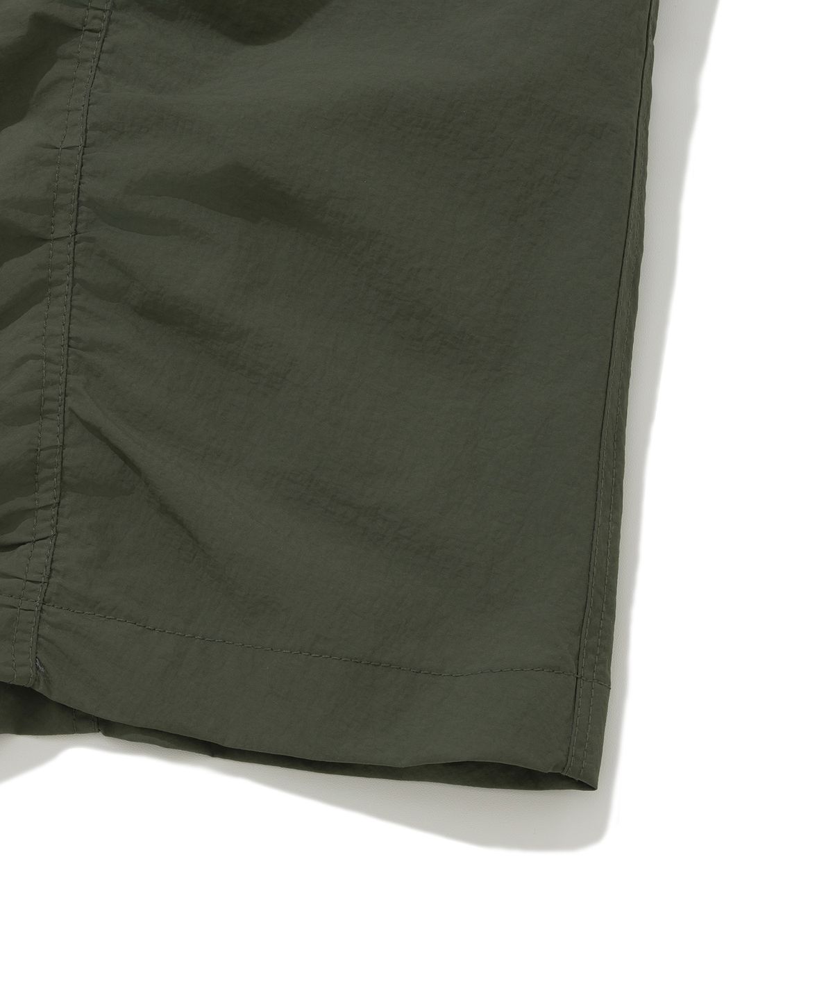 낫포너드(NOT4NERD) Contour Shirring Nylon Cargo Pants - Khaki