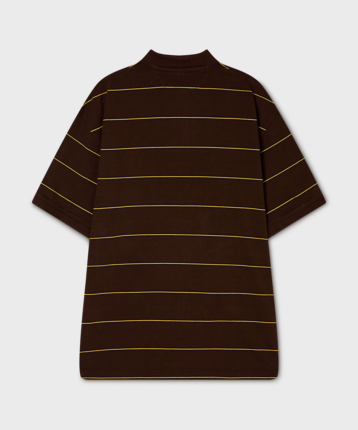후아유(WHO.A.U) Stripe Collar T-Shirt / WHHAG2571U