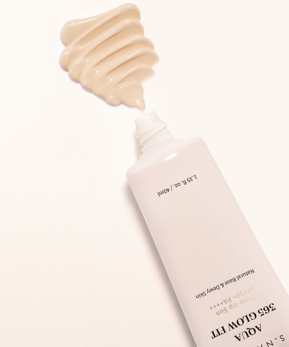 에스네이처(S.NATURE) 아쿠아 365 유브이 글로우 핏 톤업선 40ml