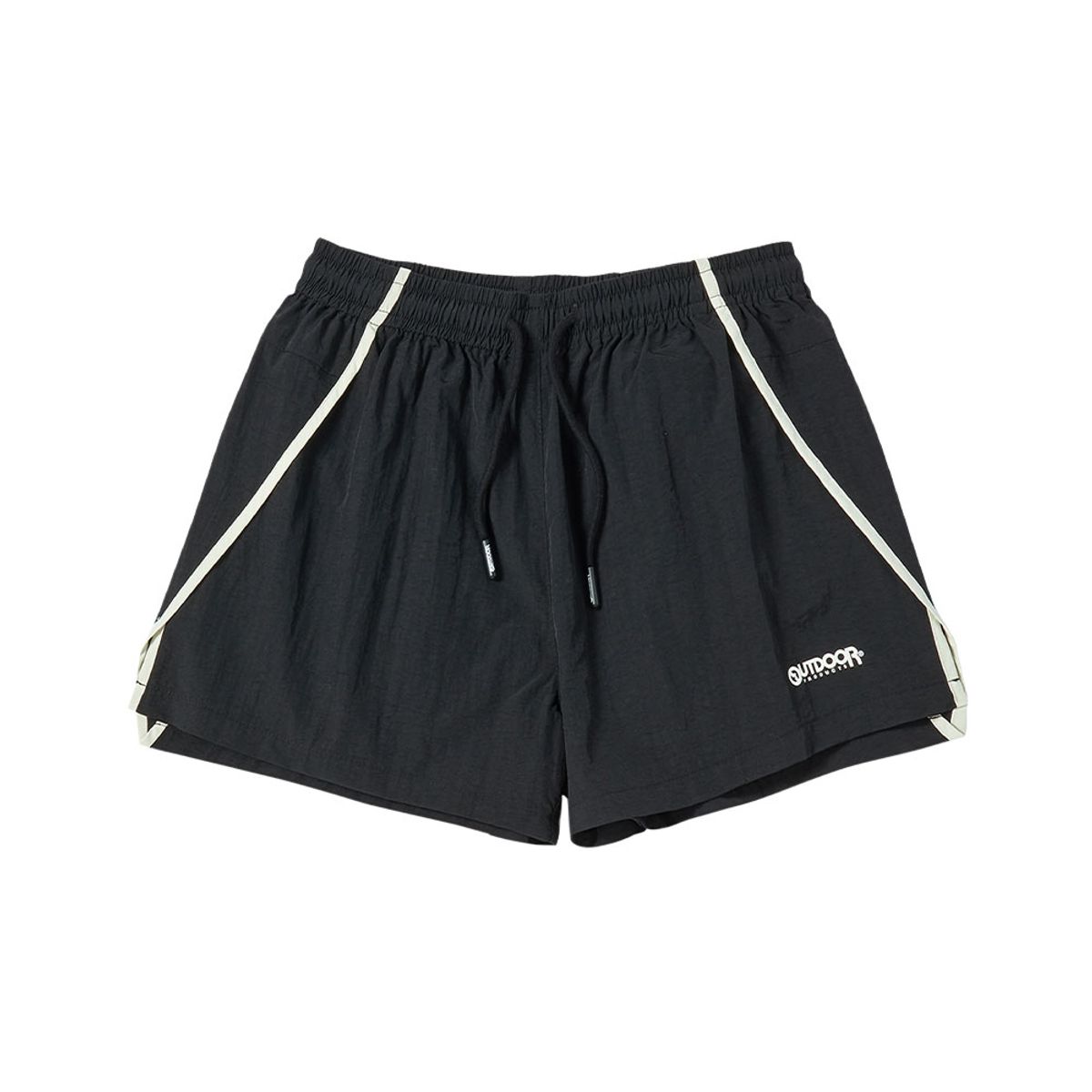 아웃도어 프로덕츠(OUTDOOR PRODUCTS) 여성 트랙 나일론 숏츠 (블랙)