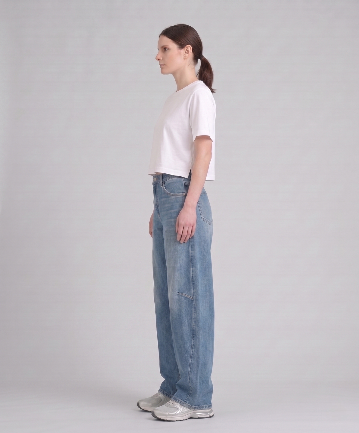 오드프레젠트(ODDPRESENT) Double Dart Denim